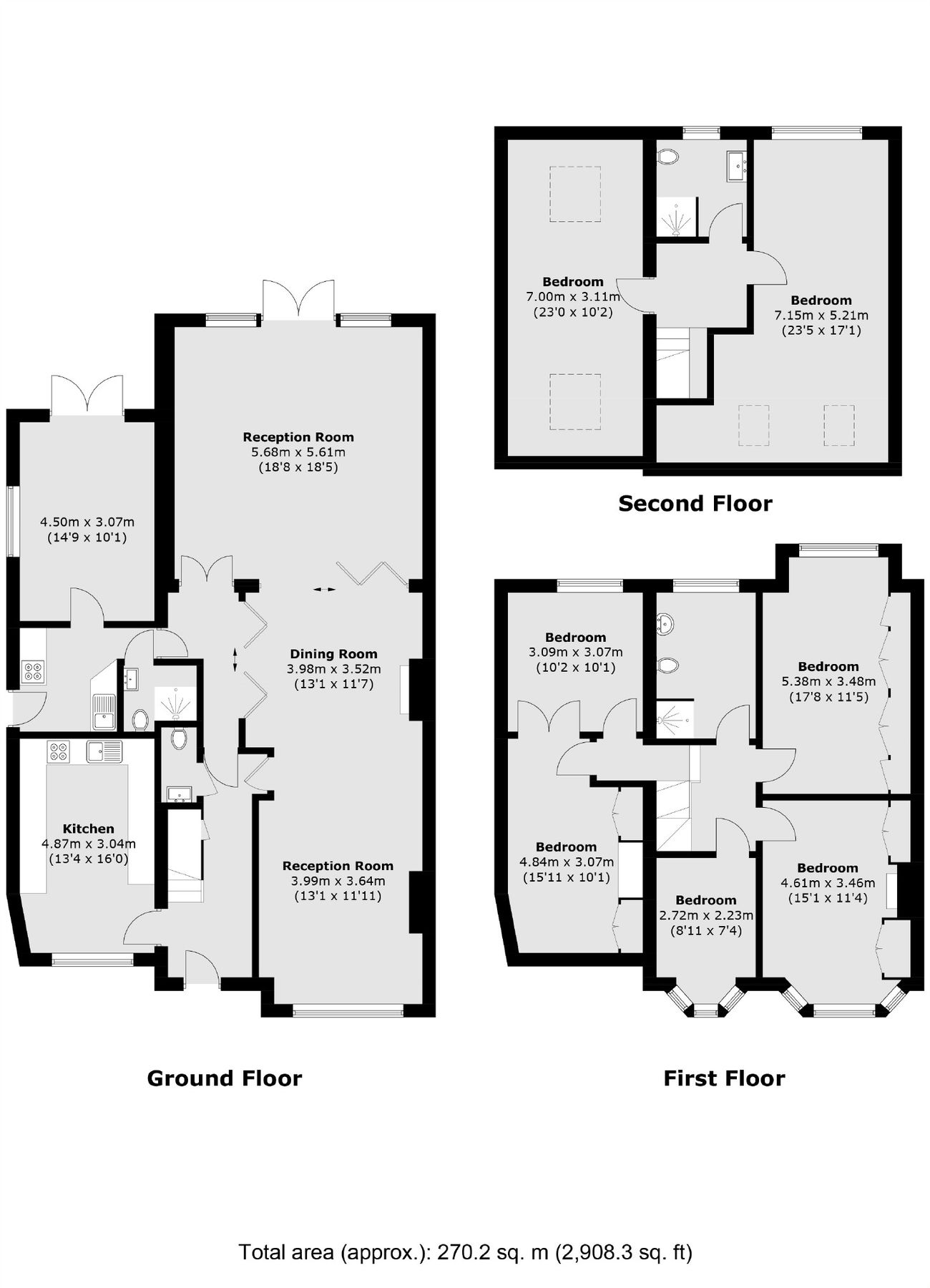 7 bed semidetached house for sale in Oaklands Avenue, Isleworth TW7