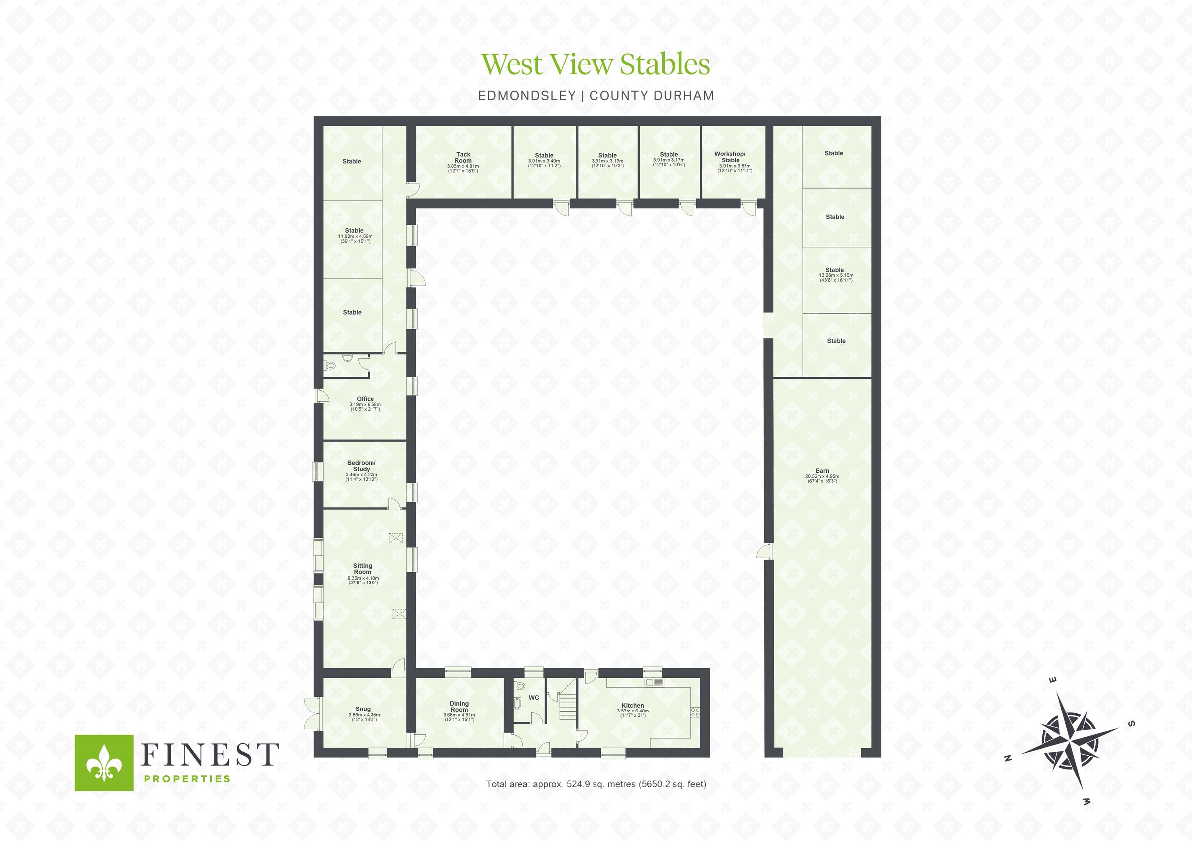 4 bed barn conversion for sale in West View Stables, Edmondsley, County Durham DH7 Zoopla