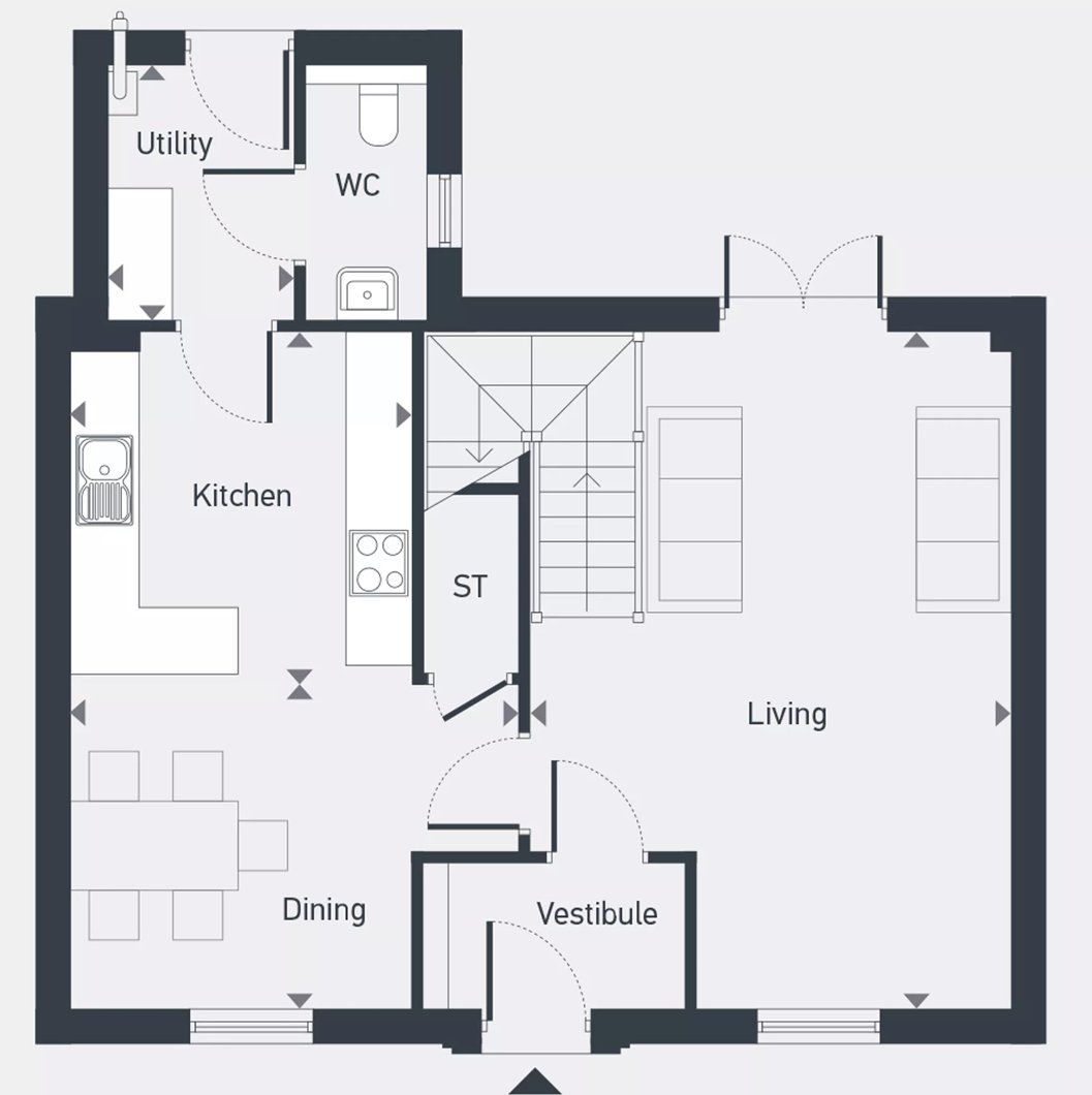 3 bed semidetached house for sale in Gordon, Chapelton, Stonehaven