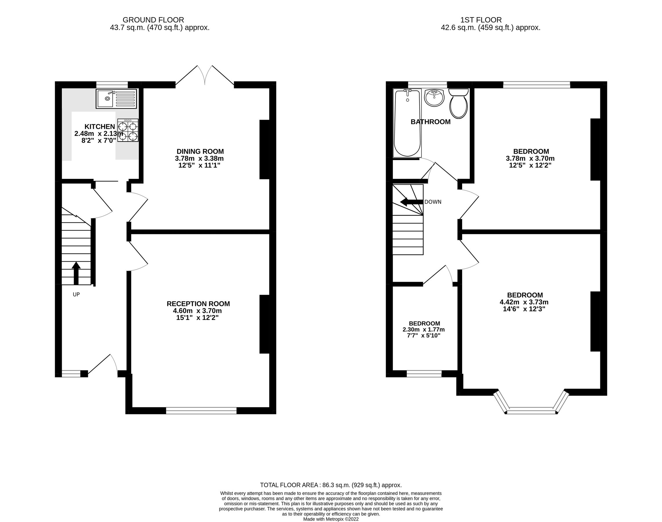 3 bed terraced house for sale in Cobden Road, South Norwood, London