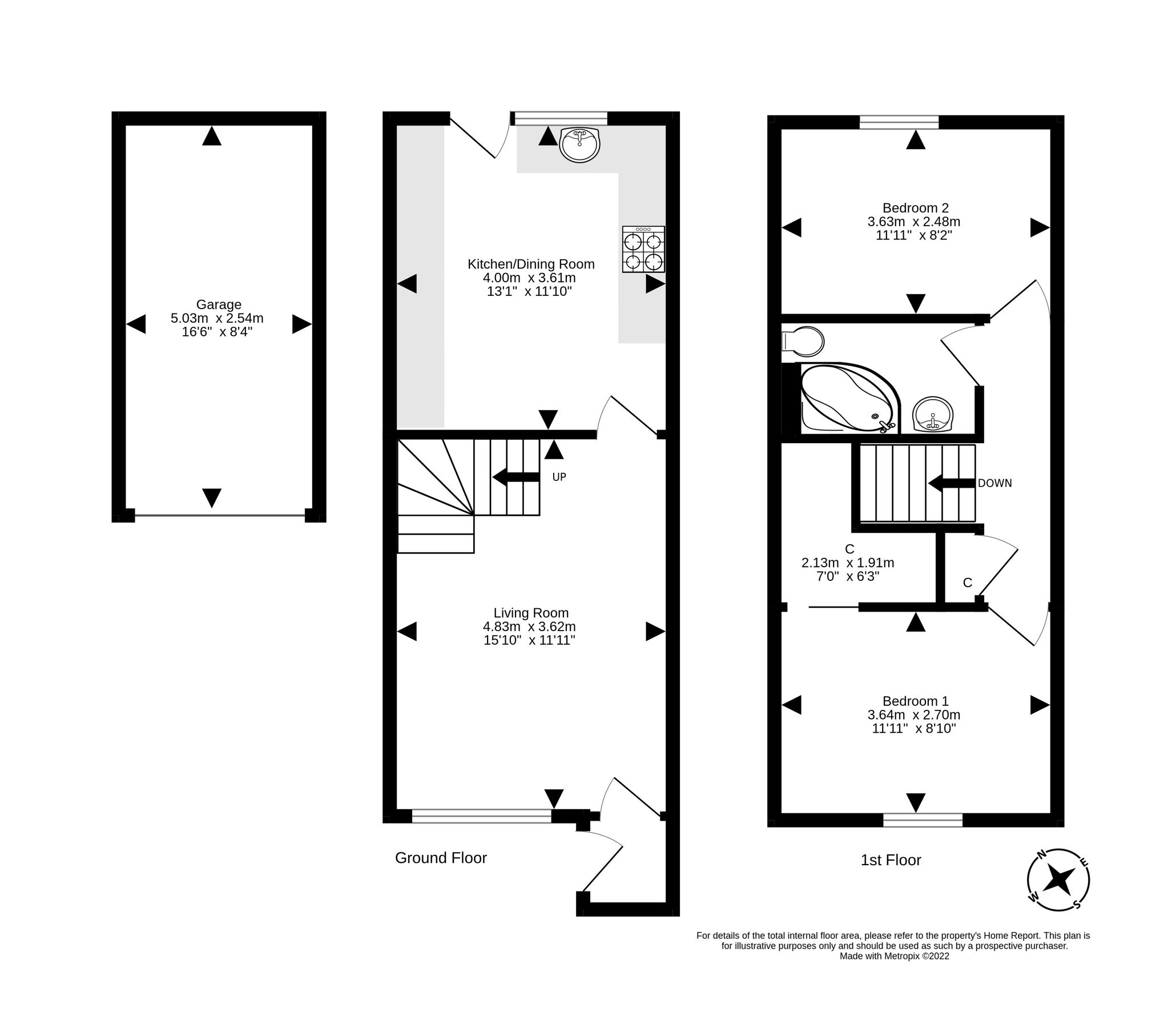2 bed terraced house for sale in 12 Livesey Terrace, Penicuik EH26 Zoopla
