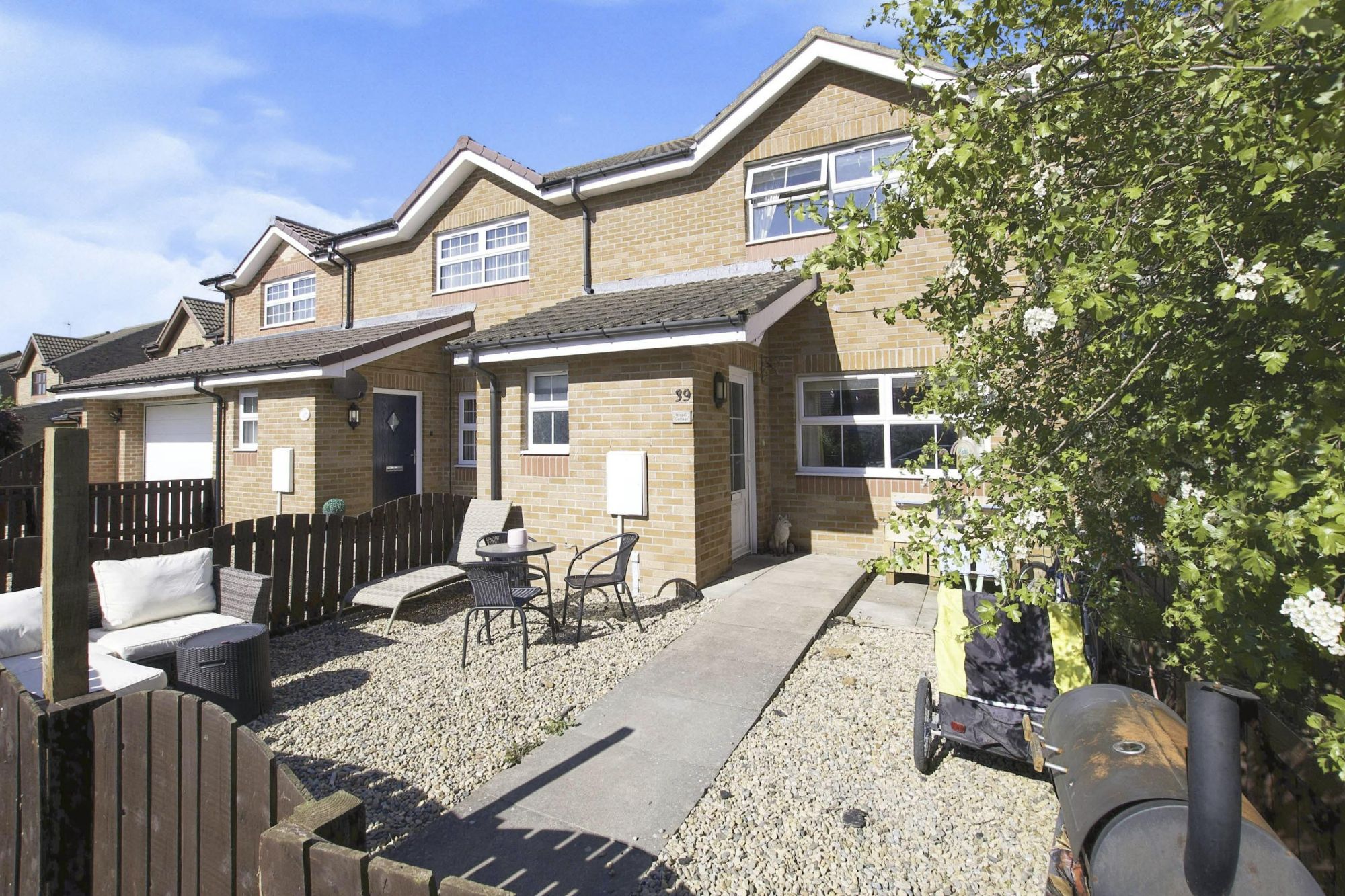 2 bed terraced house for sale in Kirkwell Cottages, High Hauxley