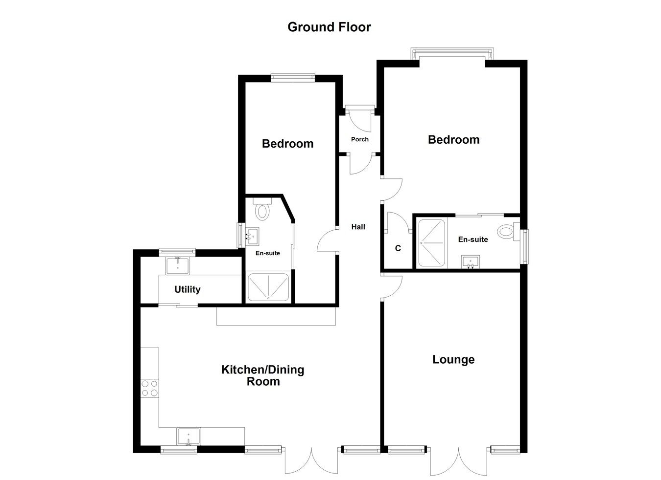 2 bed detached bungalow for sale in Hendre Road, Llangennech, Llanelli
