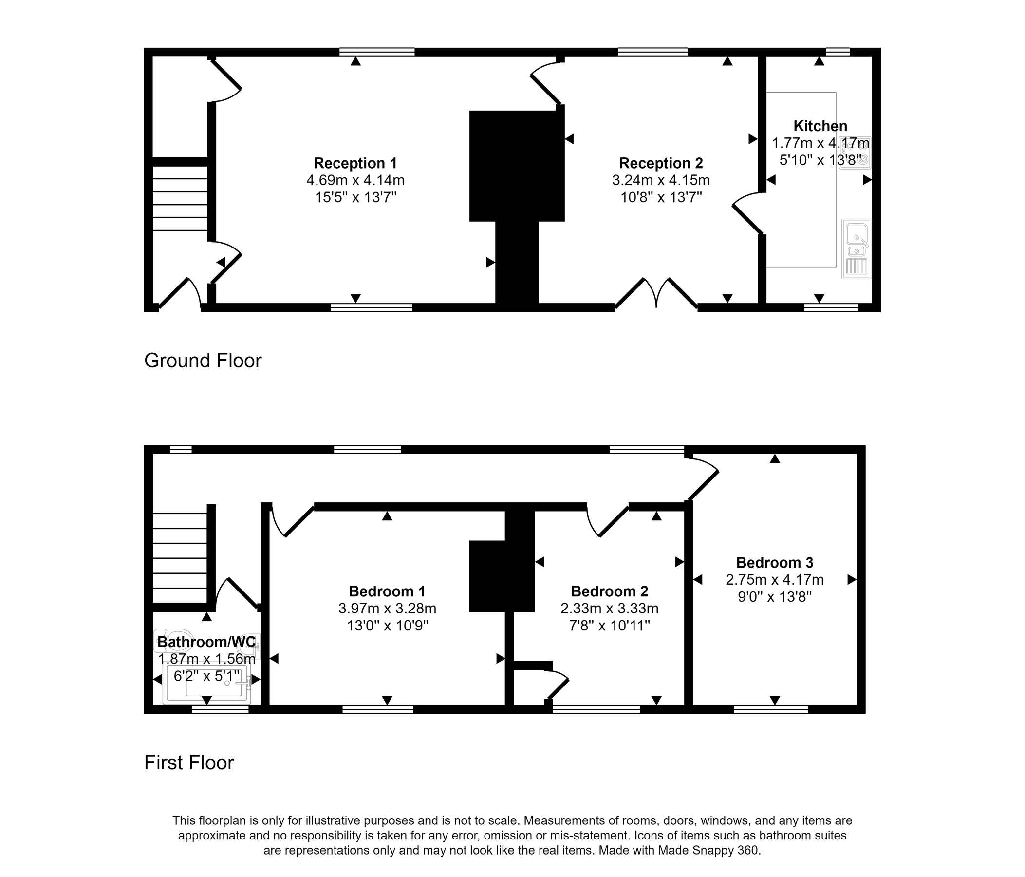 3 bed terraced house for sale in Hardhaugh, Warden, Hexham NE46 Zoopla