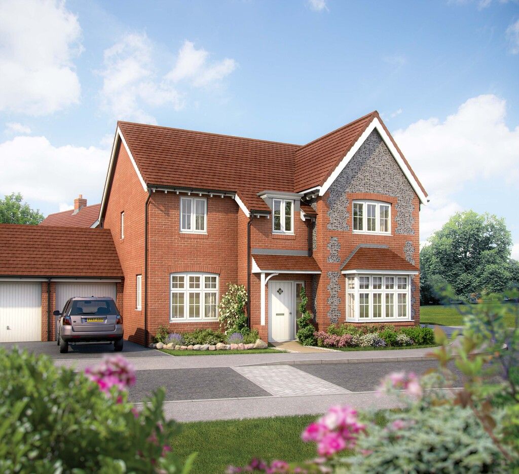 New home, 5 bed detached house for sale in "The Birch" at Headcorn Road