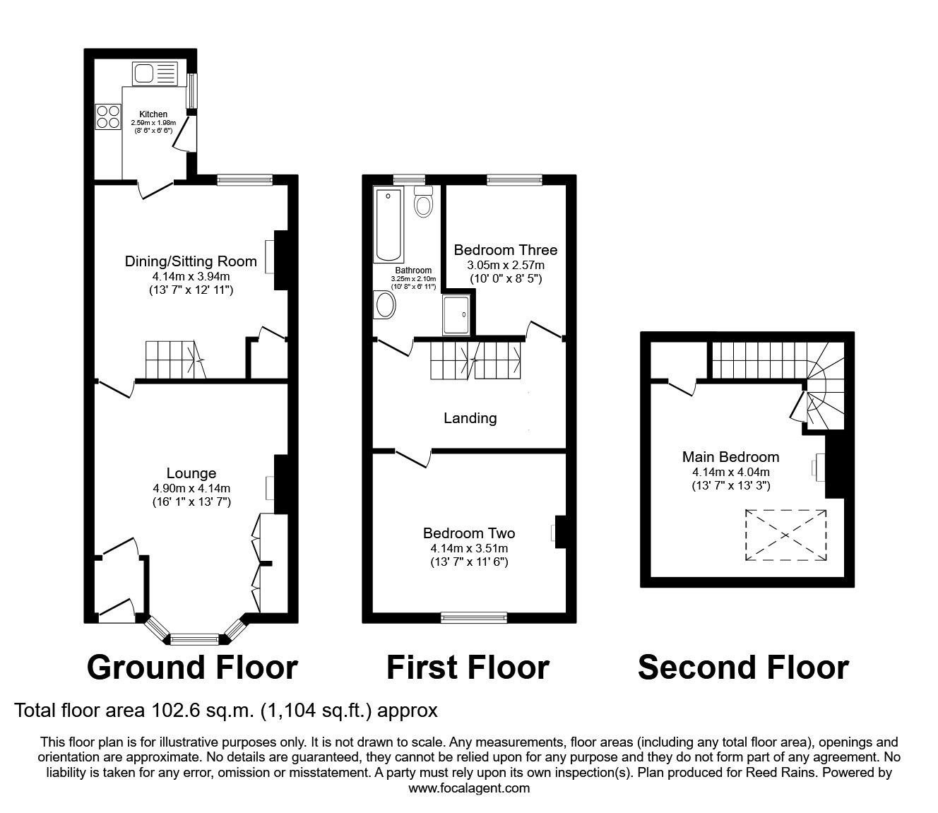 3 bed terraced house for sale in Station Road, Marple, Stockport