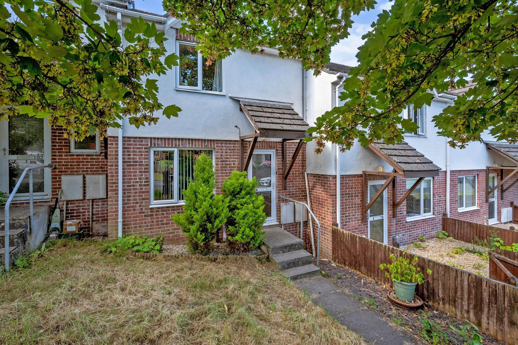 2 bed terraced house for sale in Blandford Road, Lower Compton