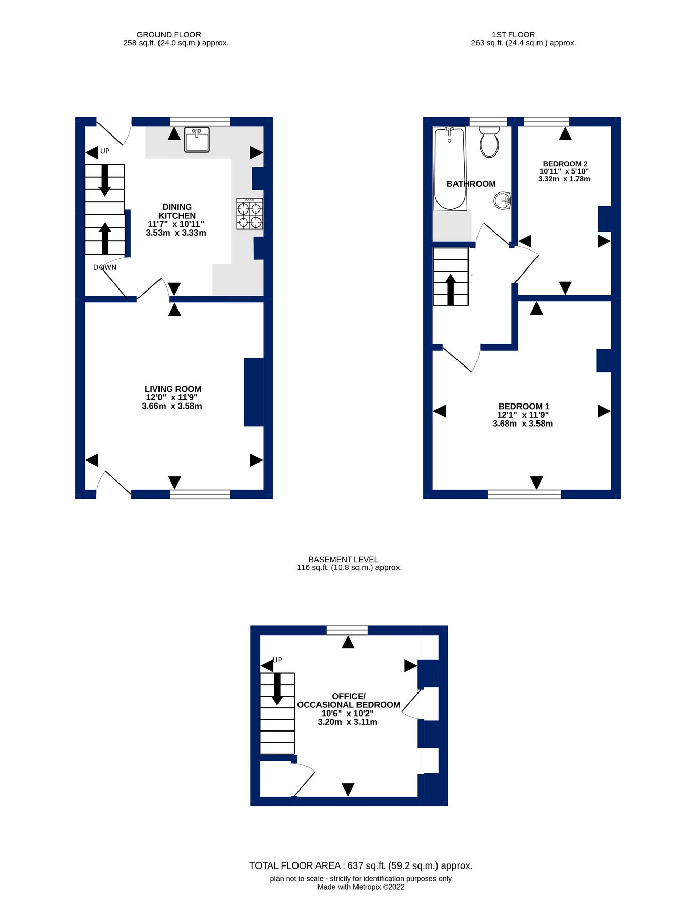 2 bed terraced house for sale in Thornhill Street, Calverley, Pudsey