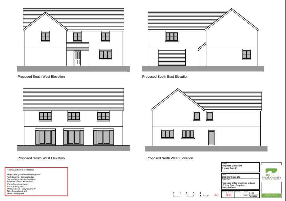 New home, 4 bed detached house for sale in New Road, Freystrop