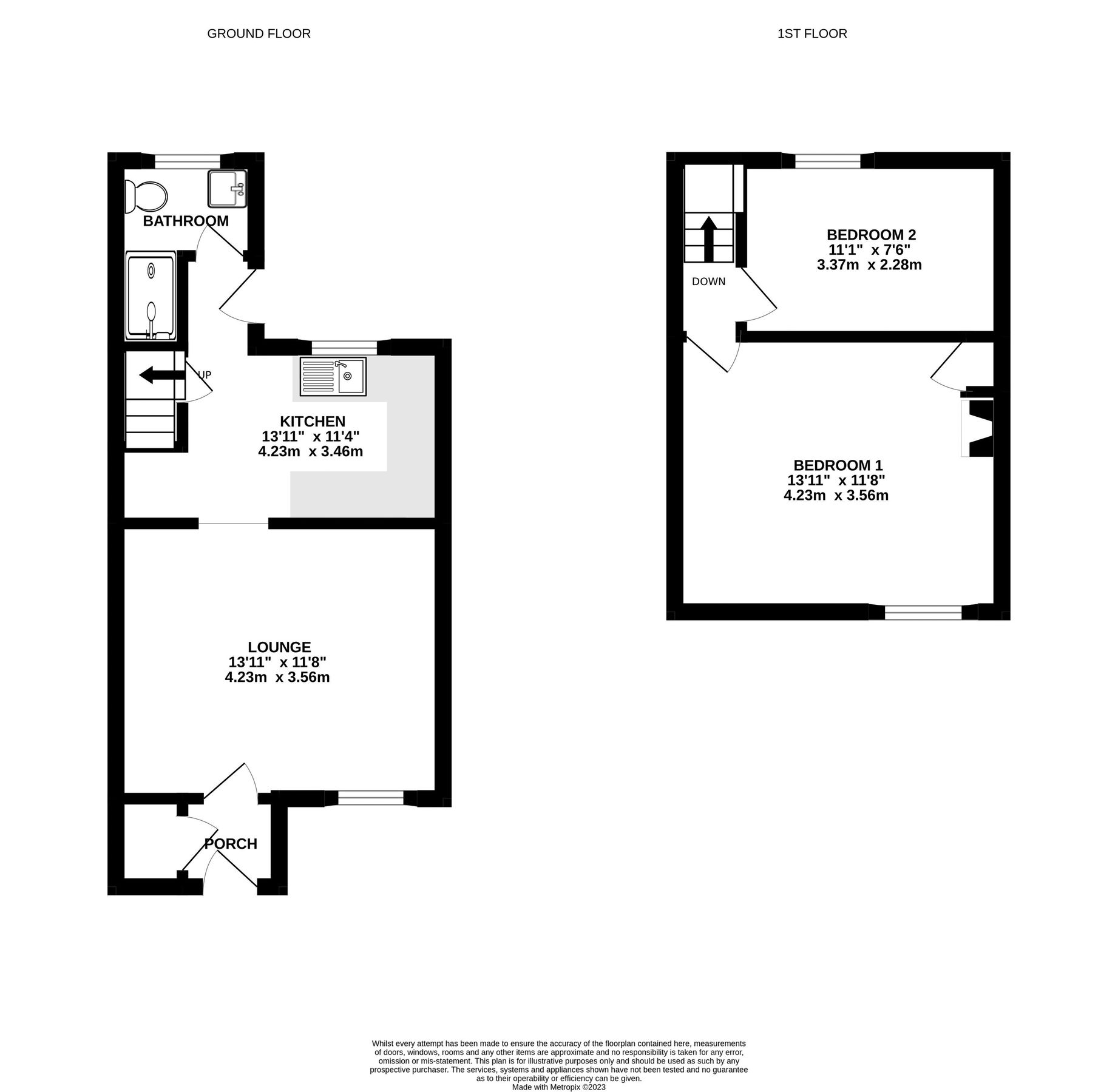 2 bed terraced house for sale in Drayton High Road, Drayton, Norwich