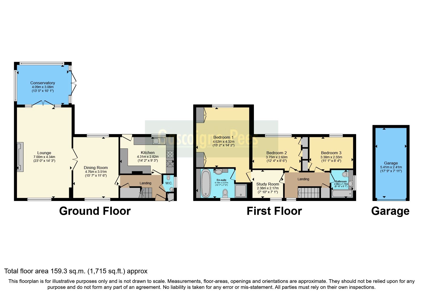 4 bed detached house for sale in Sarisbury Close, Tadley, Hampshire