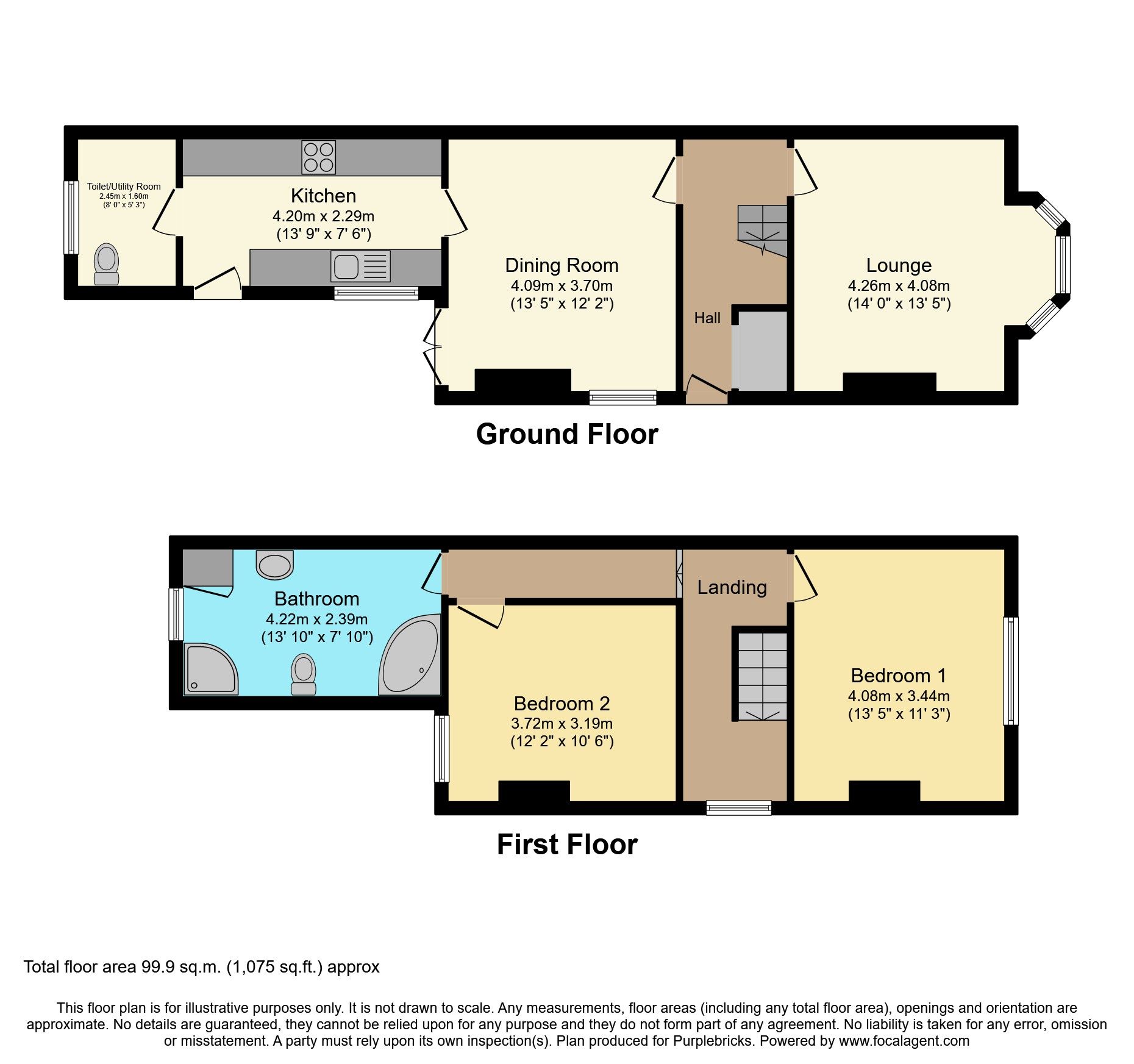 2 bed semidetached house for sale in Diamond Avenue, Kirkby In