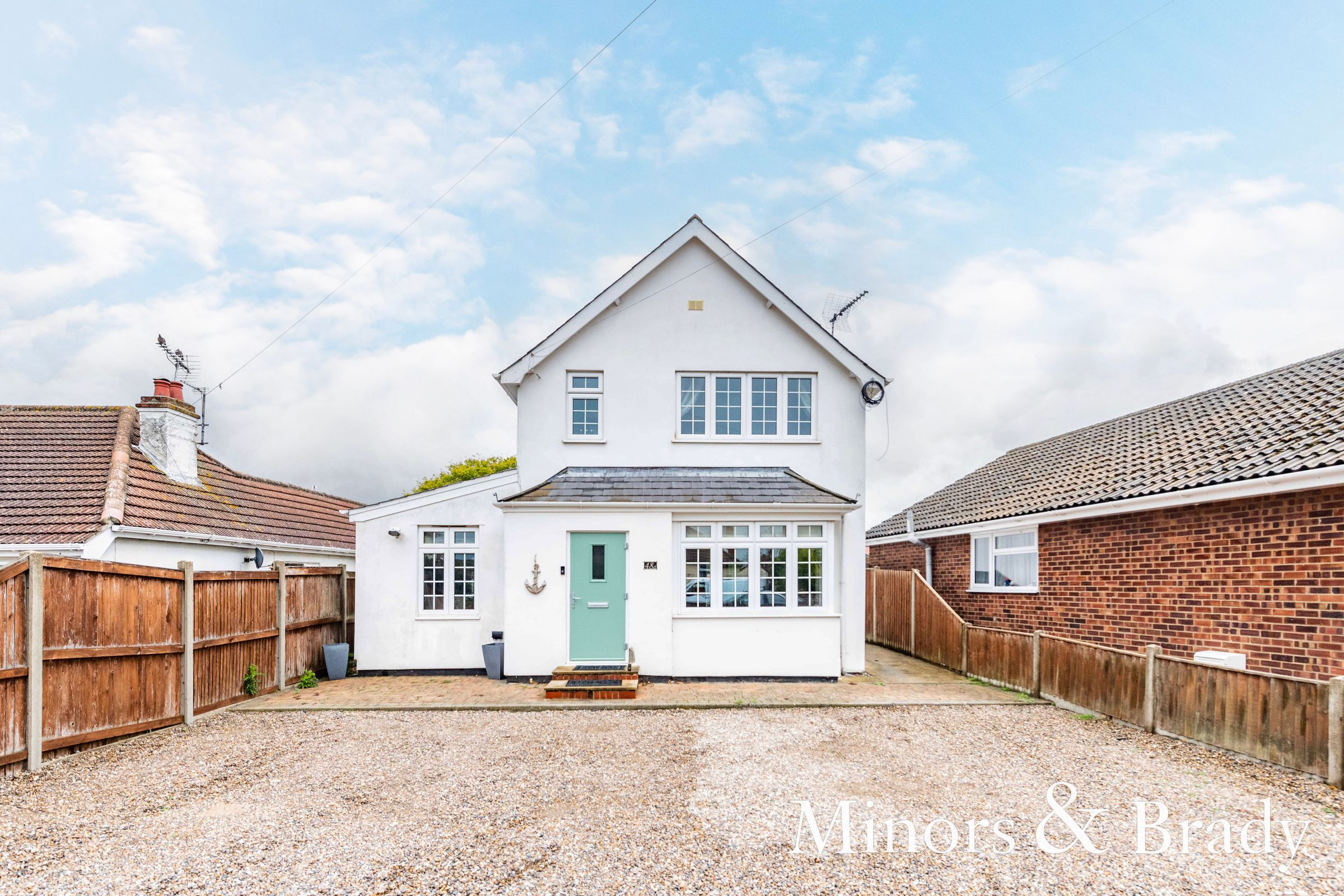 3 bed detached house for sale in Station Road, Corton, Lowestoft NR32