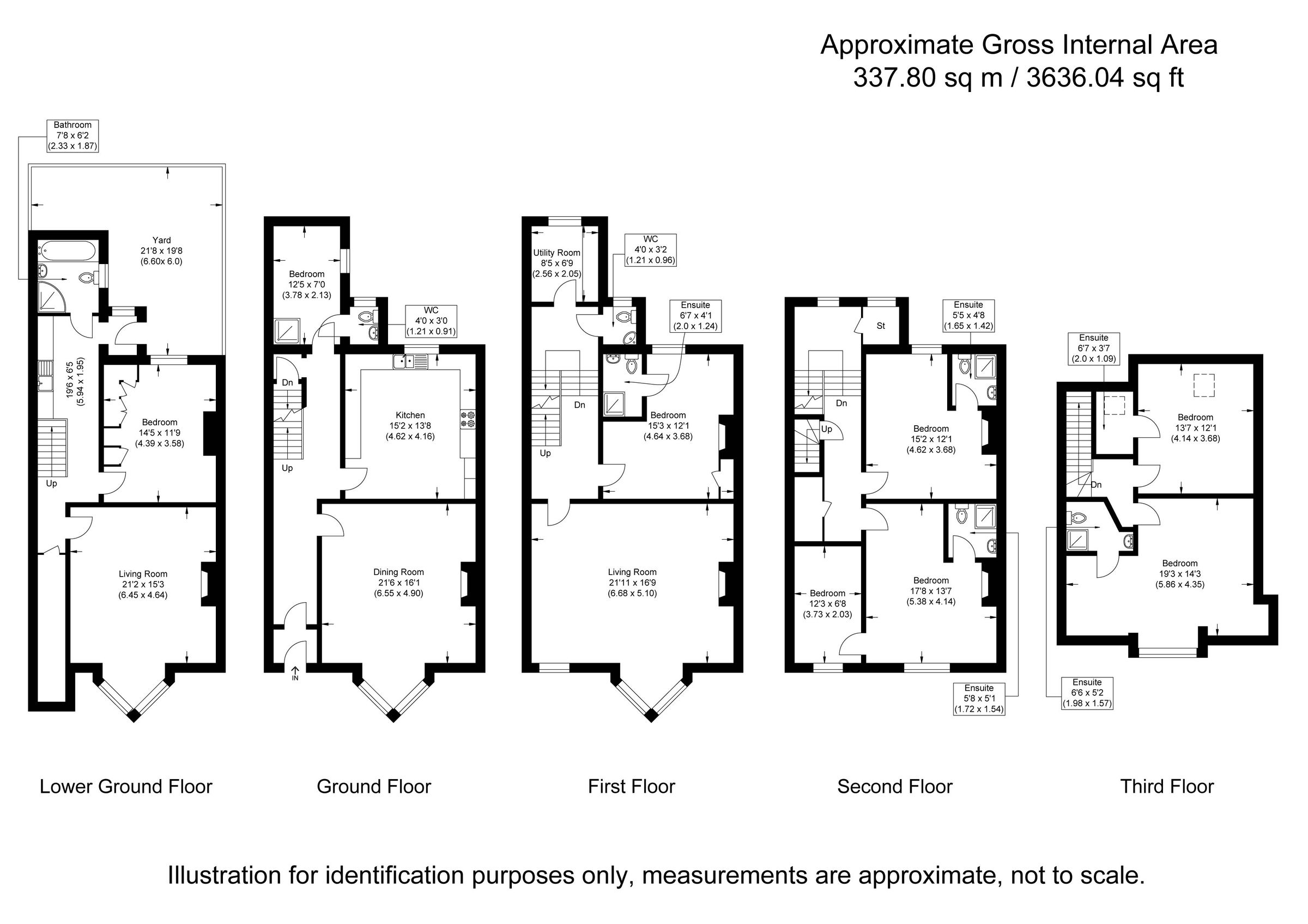 7 bed terraced house for sale in Abbey Terrace, Whitby, North Yorkshire