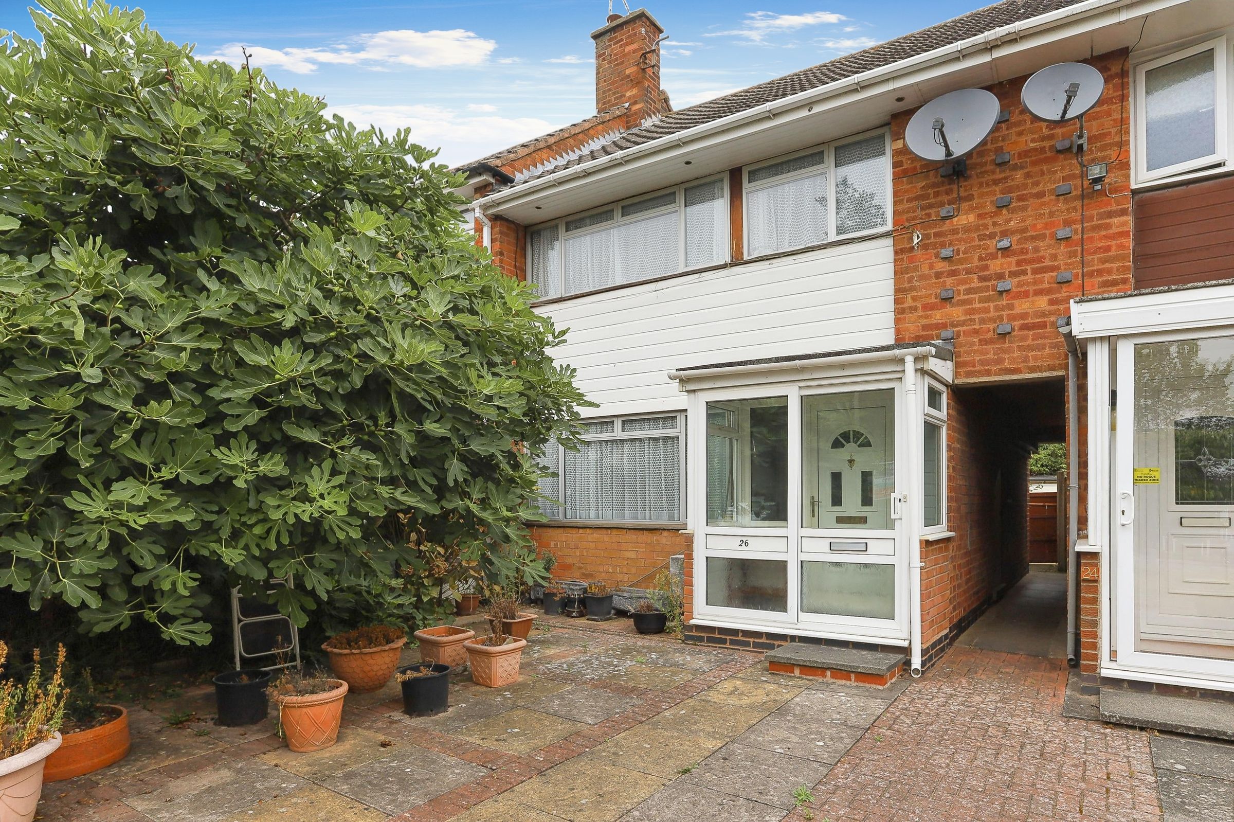 3 bed terraced house for sale in Bateman Road, Coleshill, Birmingham