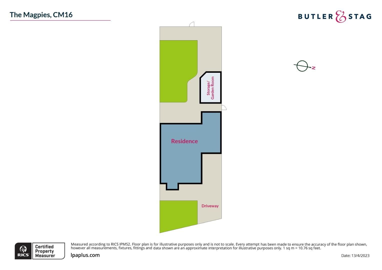 3 bed semidetached house for sale in The Magpies, Epping Green, Epping