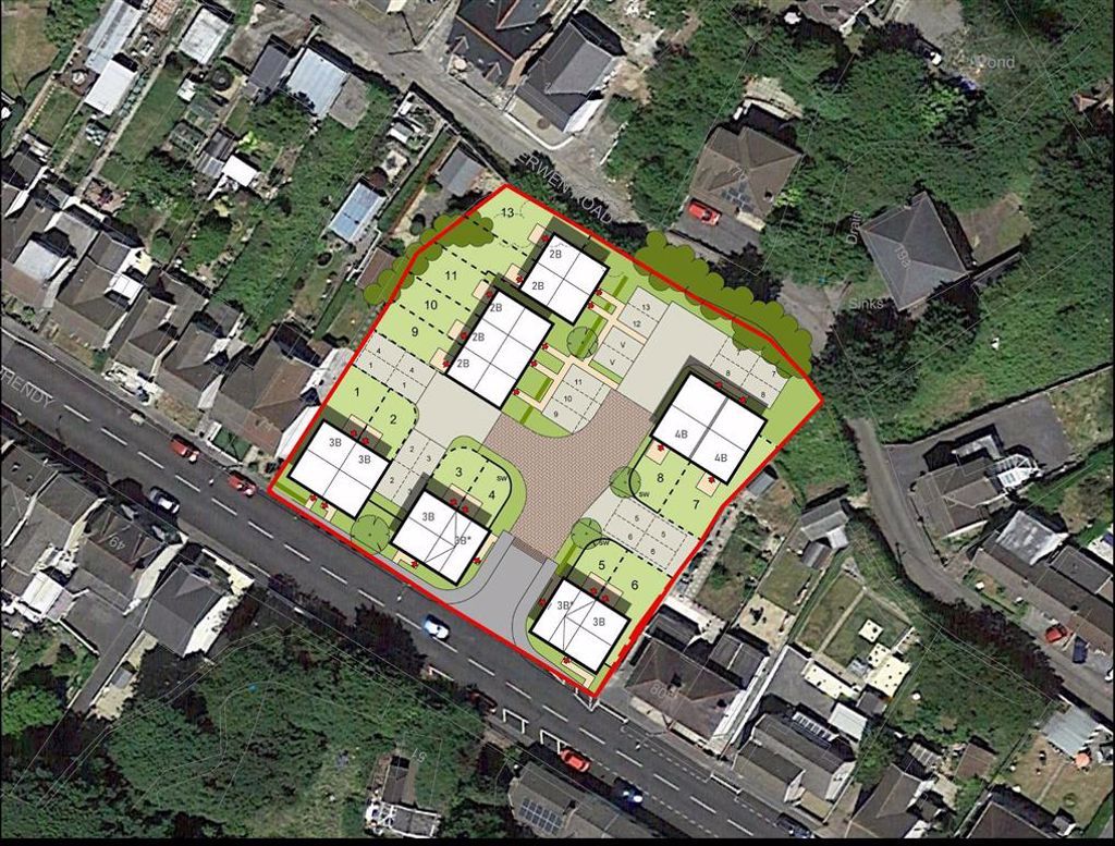 New home, 3 bed semidetached house for sale in Llwynhendy Road