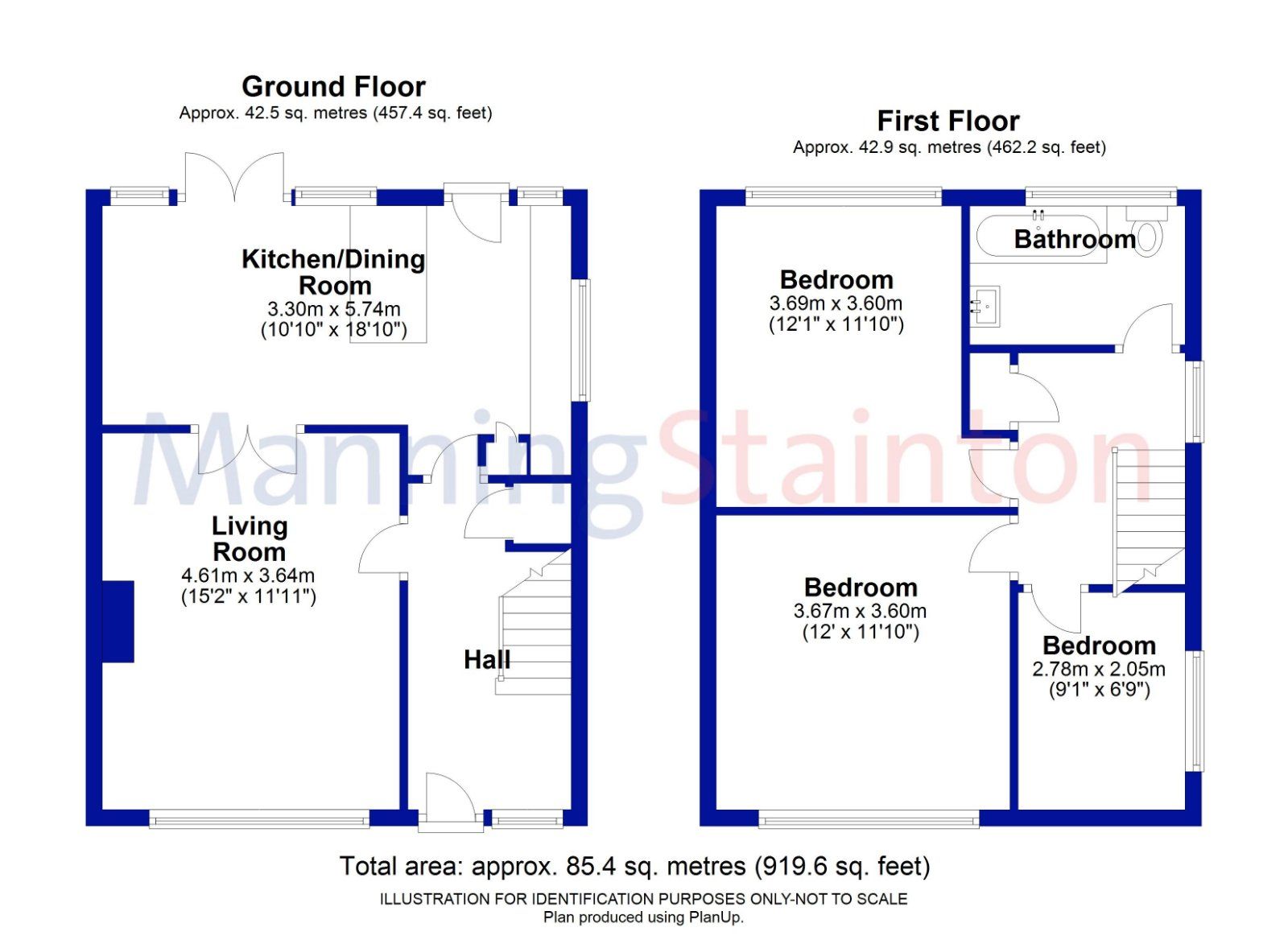 3 bed semidetached house for sale in Newlay Grove, Horsforth, Leeds