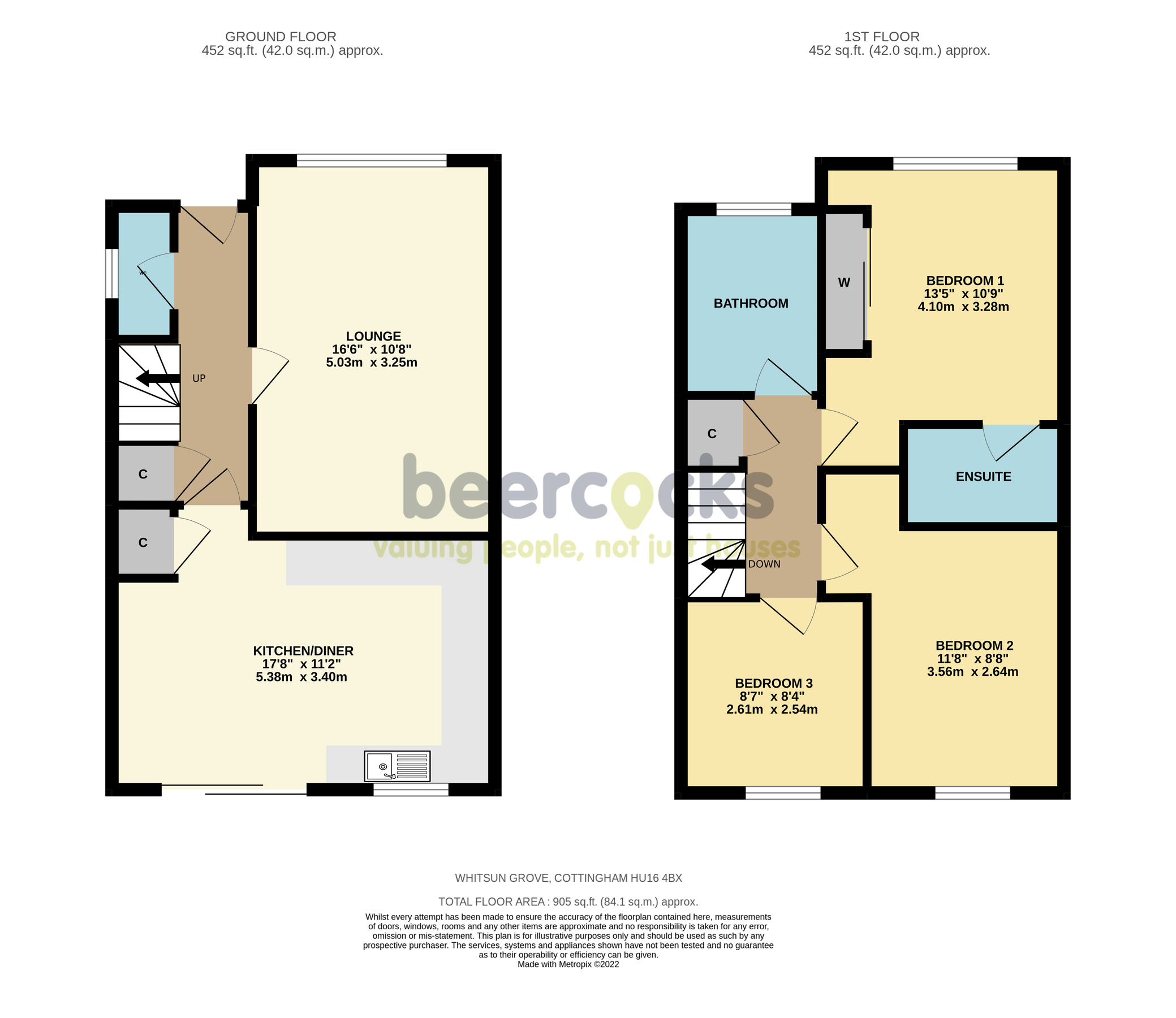 3 bed semidetached house for sale in Whitsun Grove, Cottingham, East