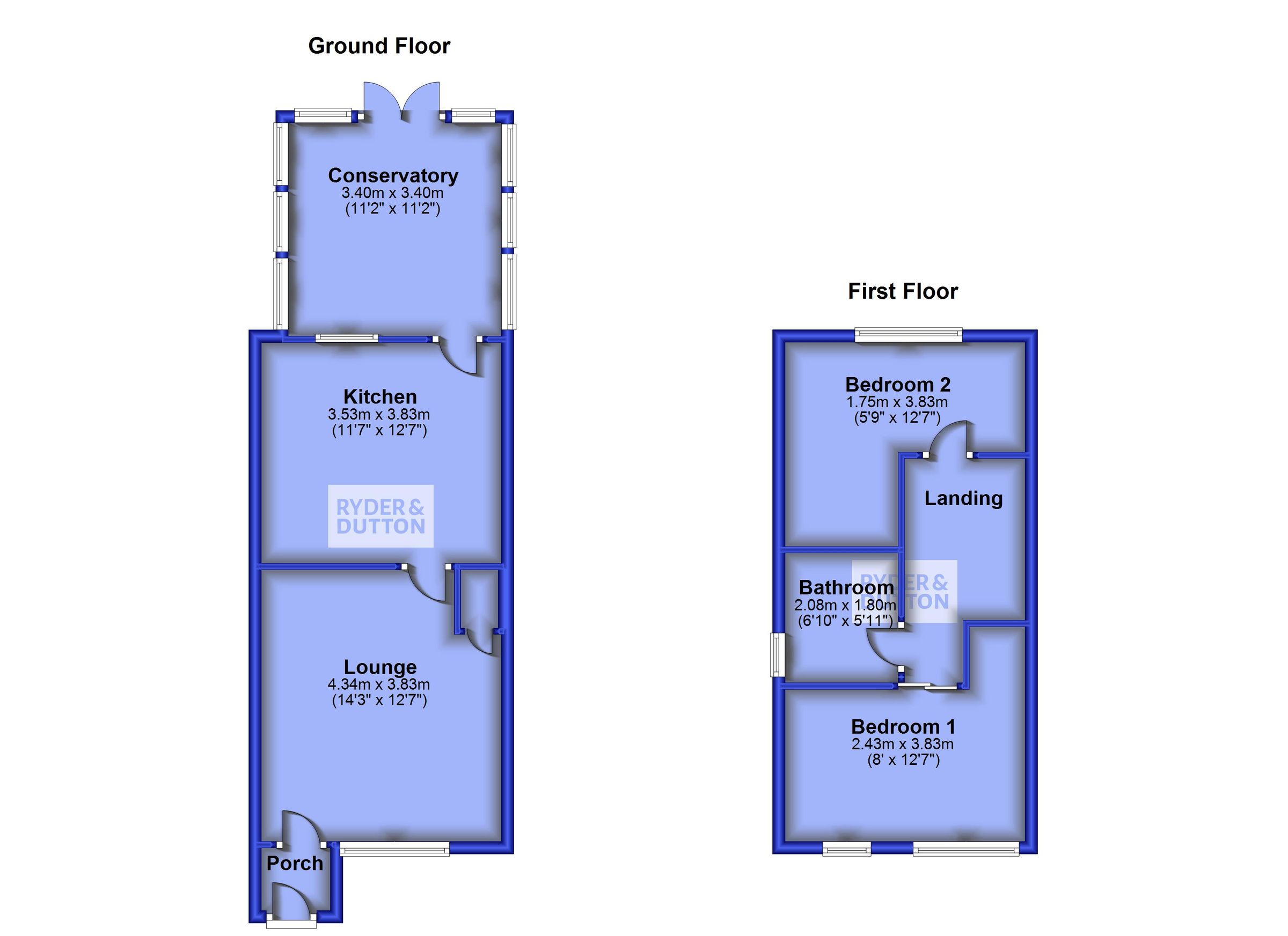 2 bed town house for sale in Captain Fold, Orchard Street, Heywood
