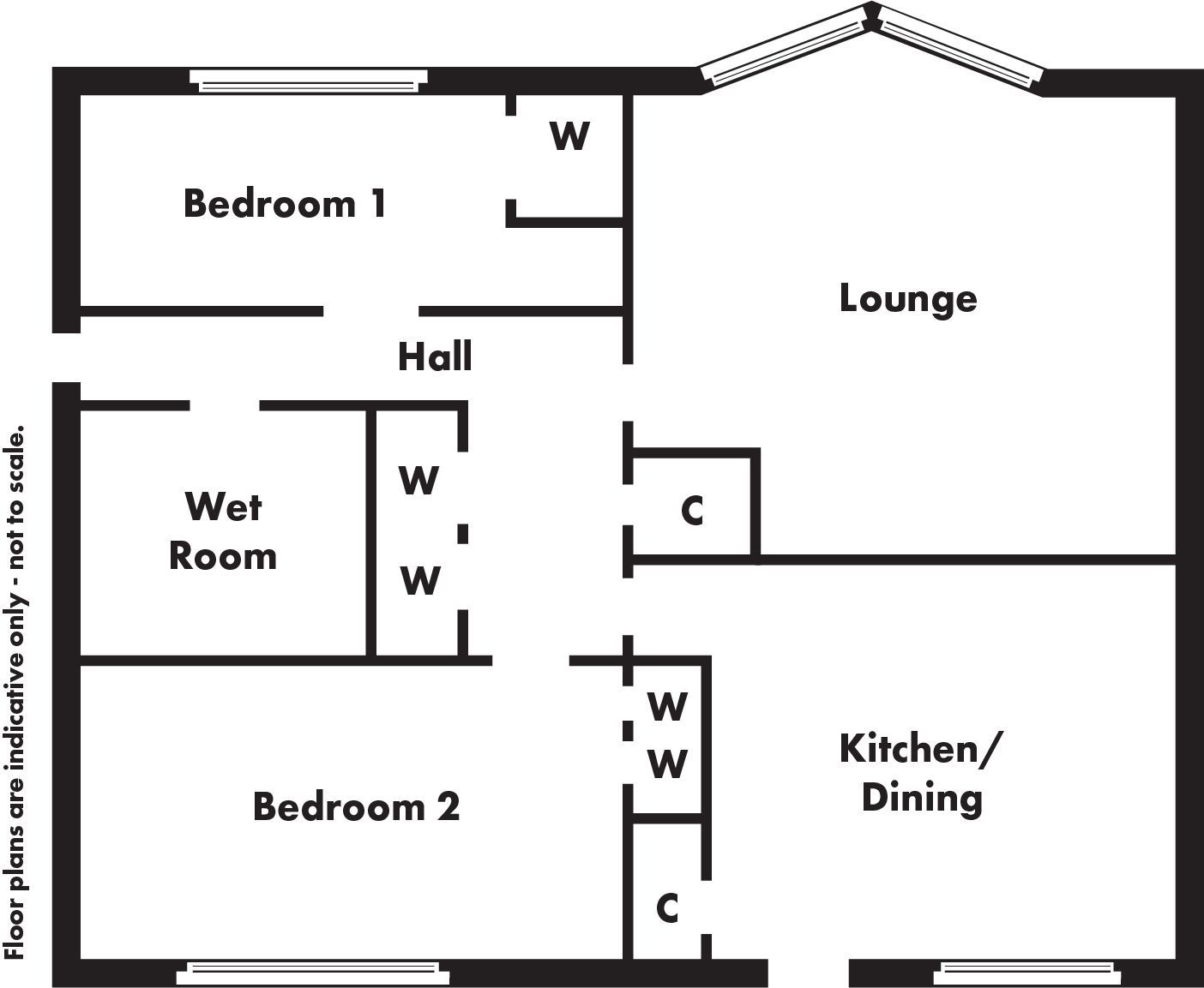 2 bed detached bungalow for sale in 57 Hawkhill Drive, Stevenston KA20