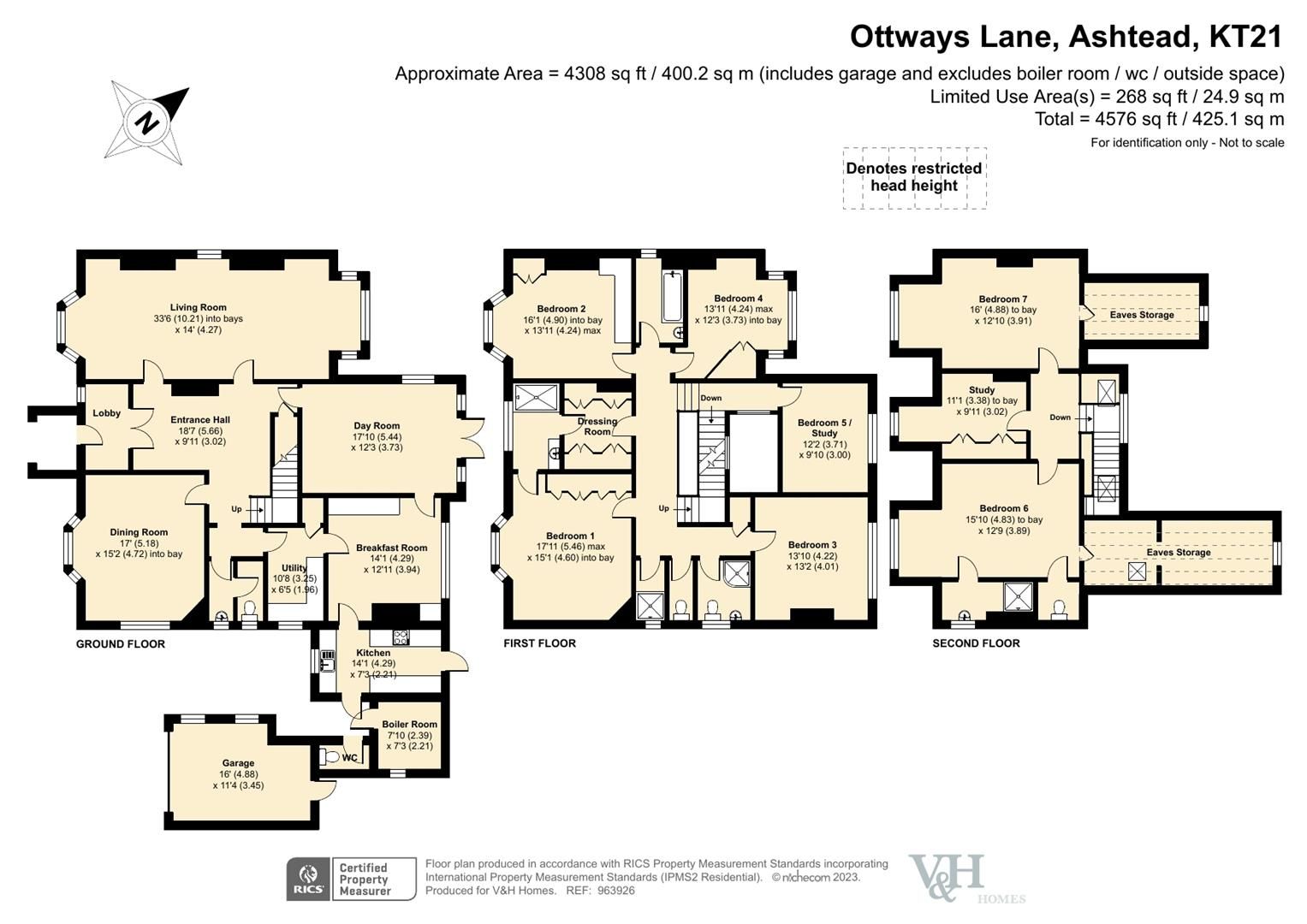 7 bed detached house for sale in Ottways Lane, Ashtead KT21 Zoopla