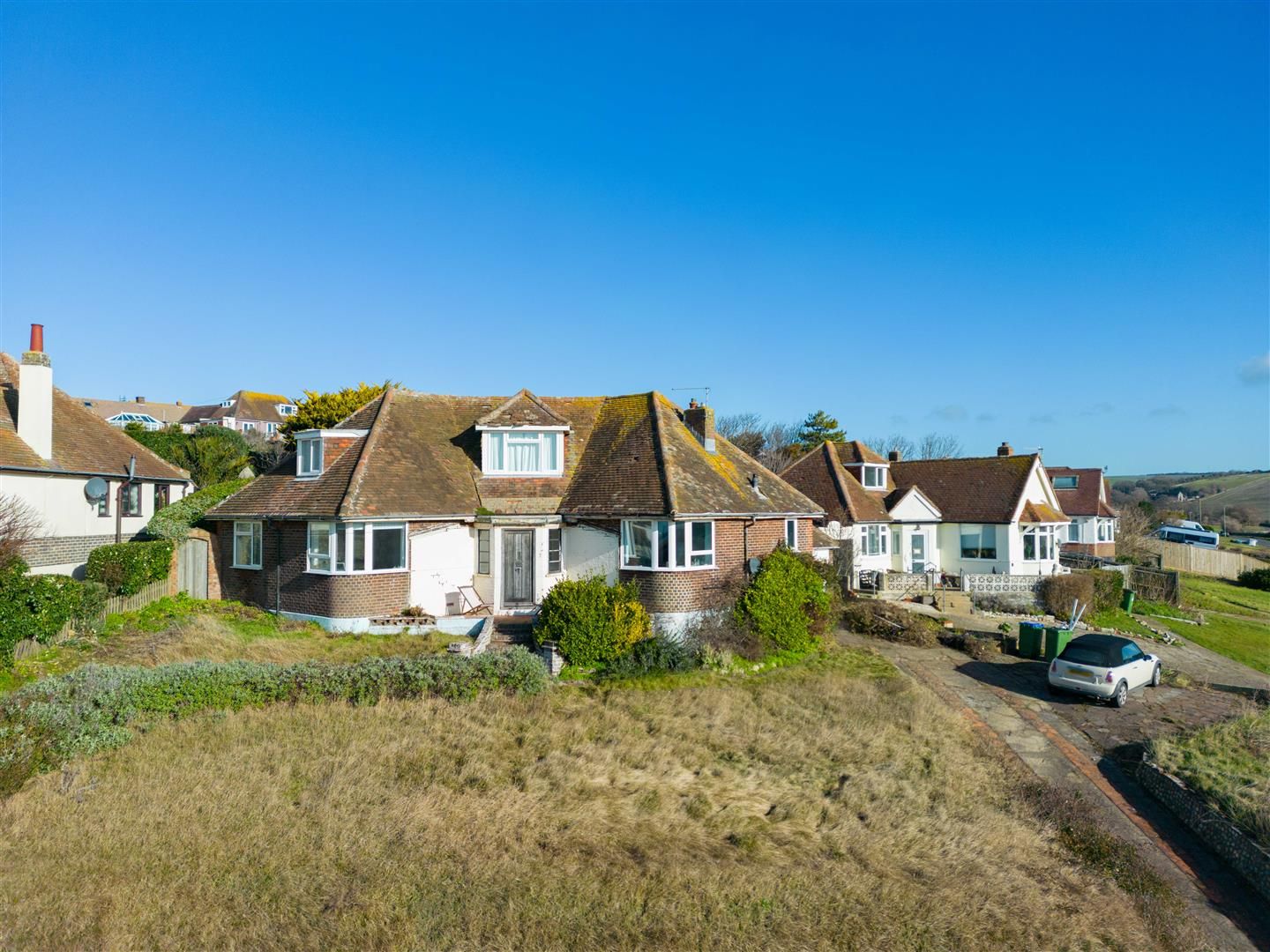 5 bed detached bungalow for sale in Marine Drive, Seaford