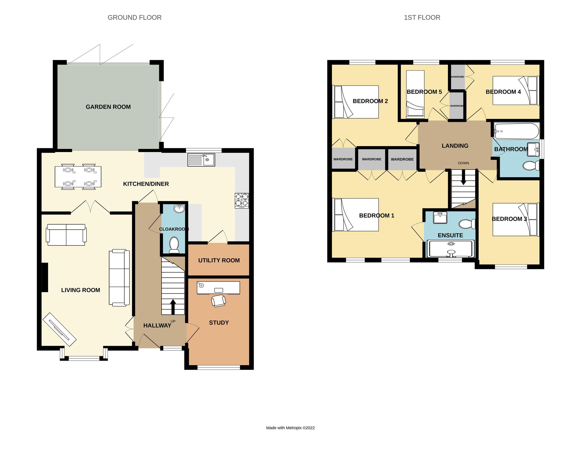 5 bed detached house for sale in Heron Gardens, Portishead, Bristol