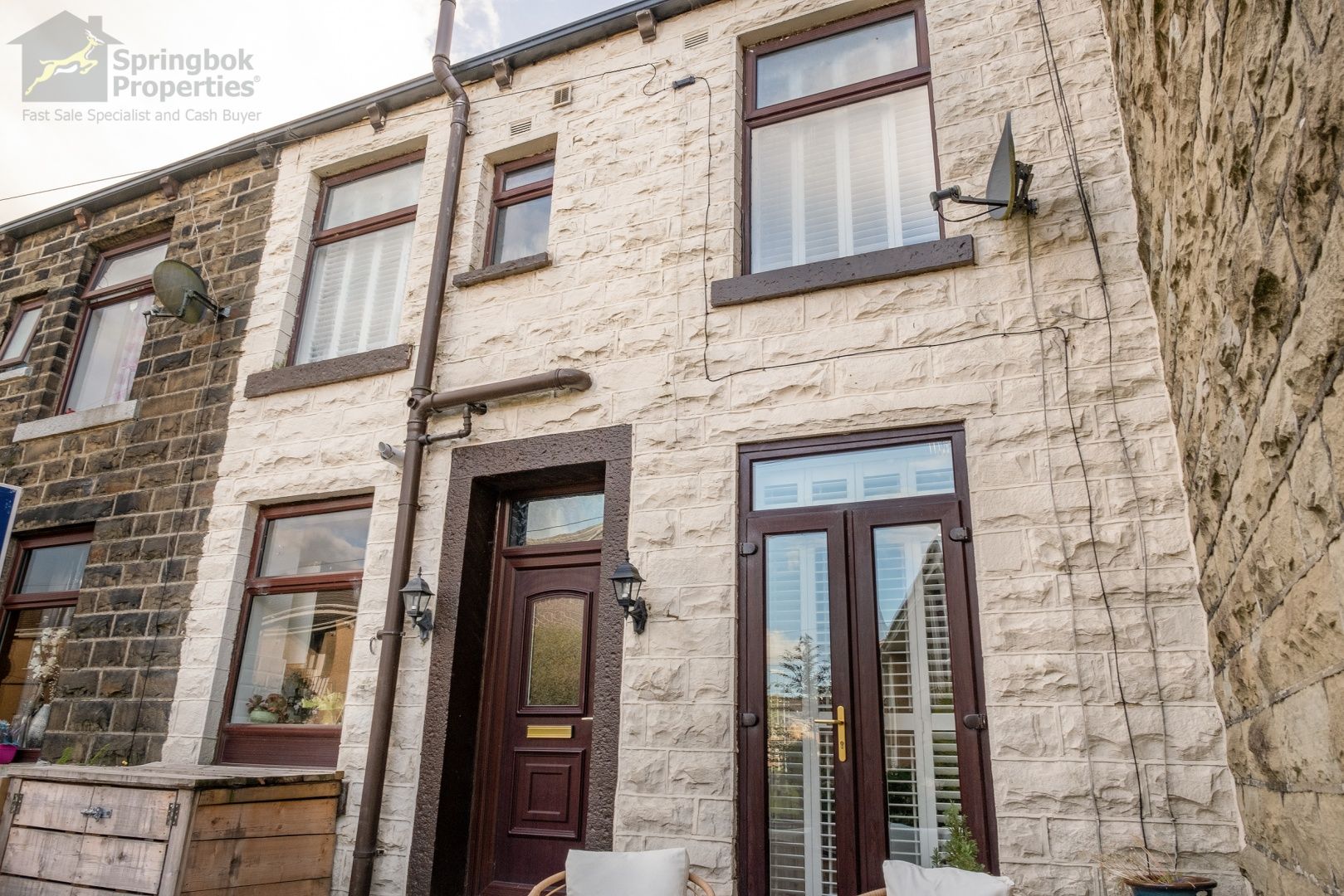 2 bed terraced house for sale in West Gardens, Bacup, Lancashire OL13
