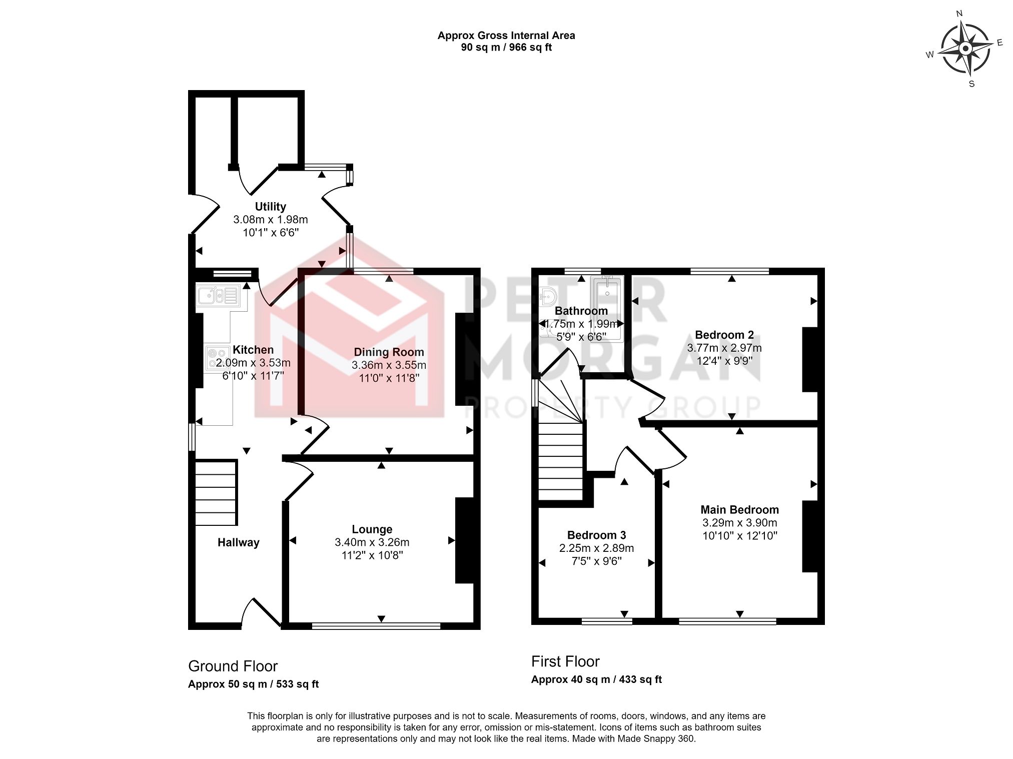 3 bed semidetached house for sale in Park Avenue, Skewen, Neath, Neath