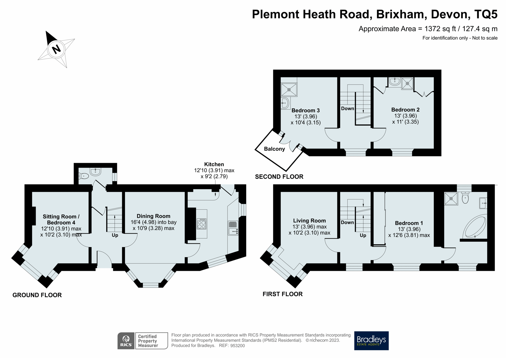 3 bed detached house for sale in Heath Road, Brixham, Devon TQ5 Zoopla