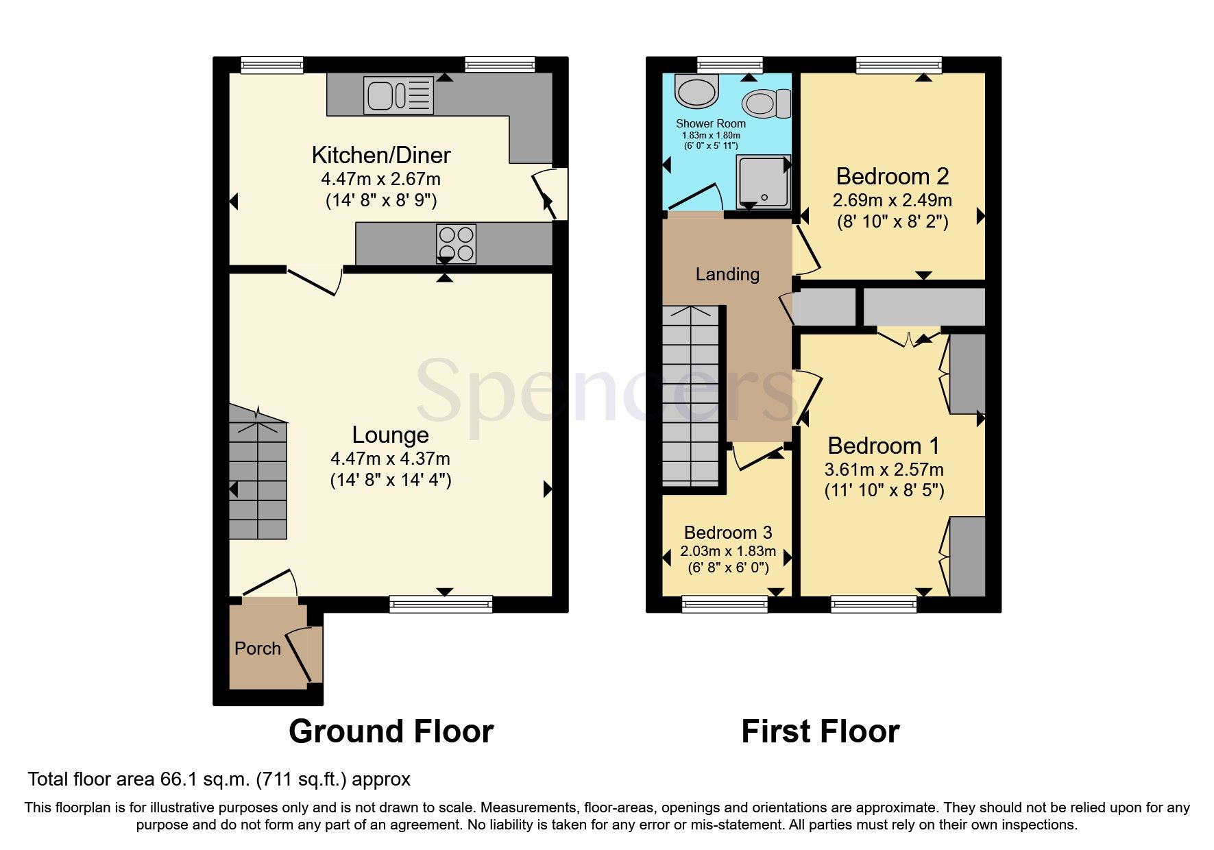 3 bed property for sale in Naseby Close, Wigston, Leicestershire LE18