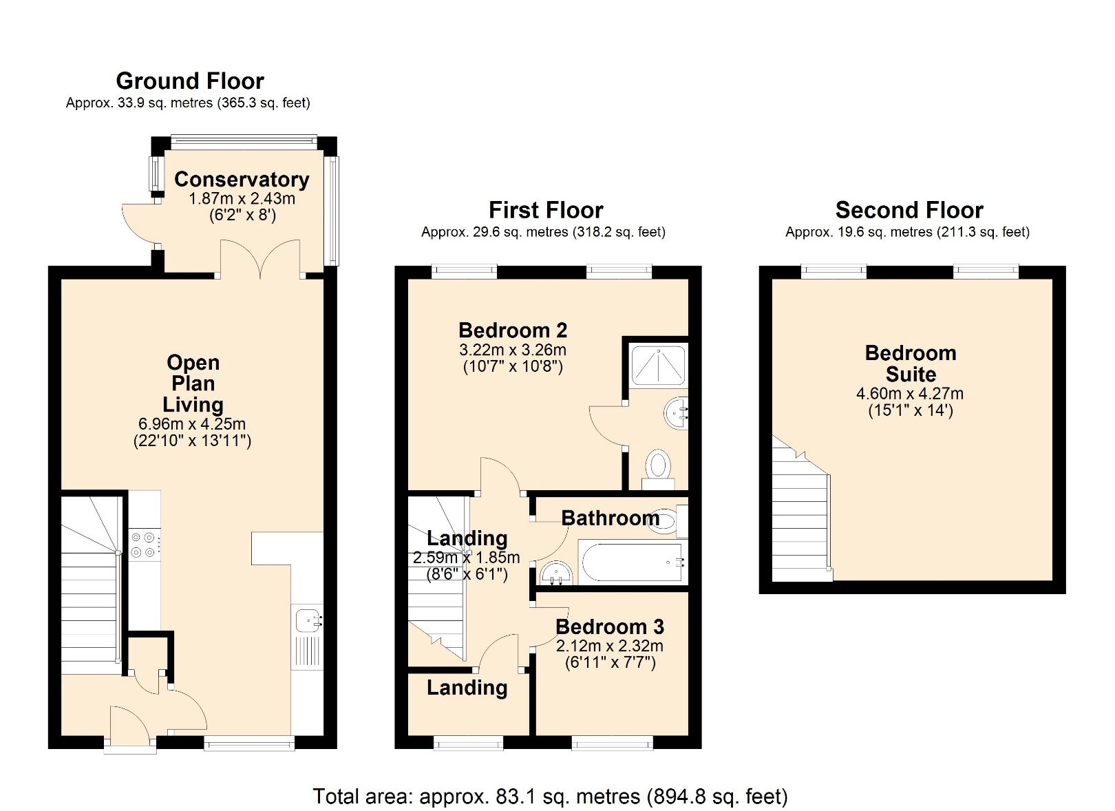 3 bed terraced house for sale in Heron Way, Torquay TQ2 Zoopla