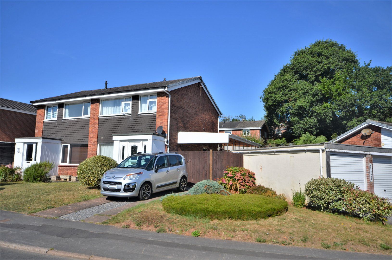 3 bed semidetached house for sale in Ford Road, Tiverton, Devon EX16