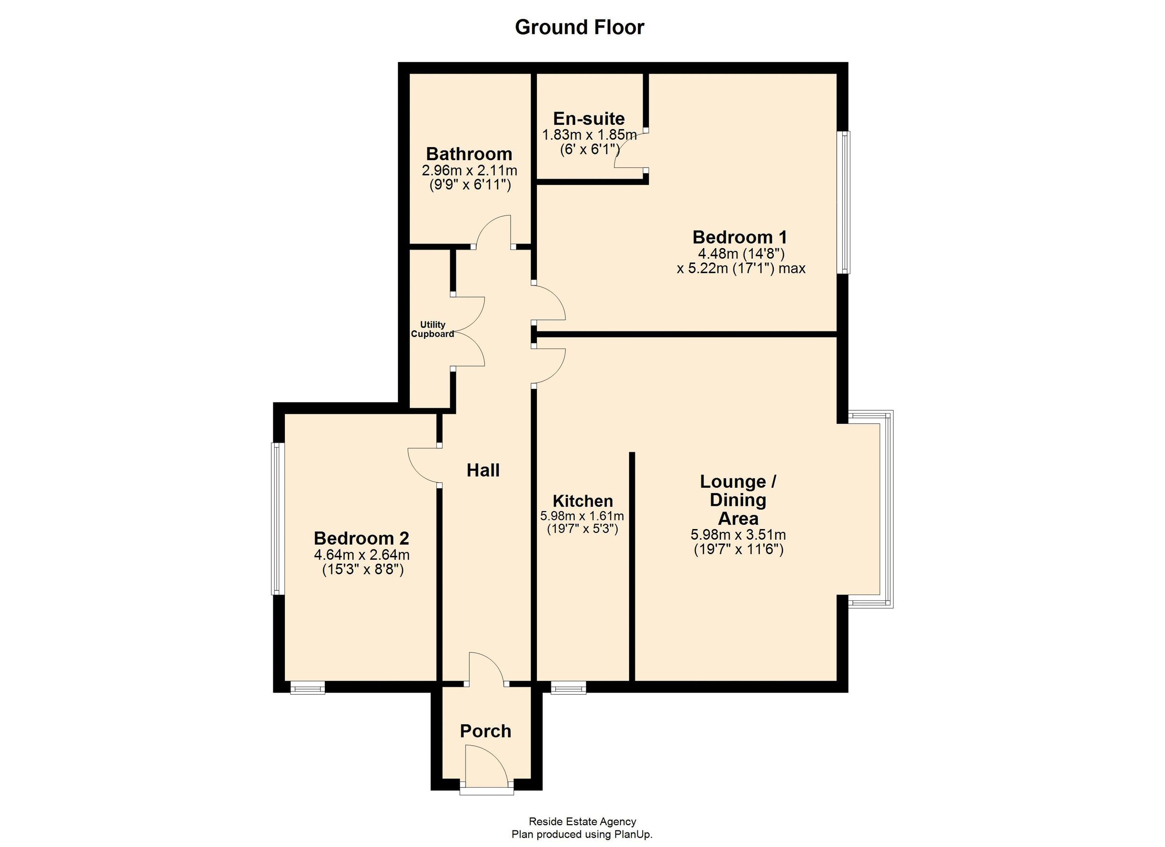 2 bed flat for sale in The Old Manor, Bentmeadows, Falinge, Rochdale
