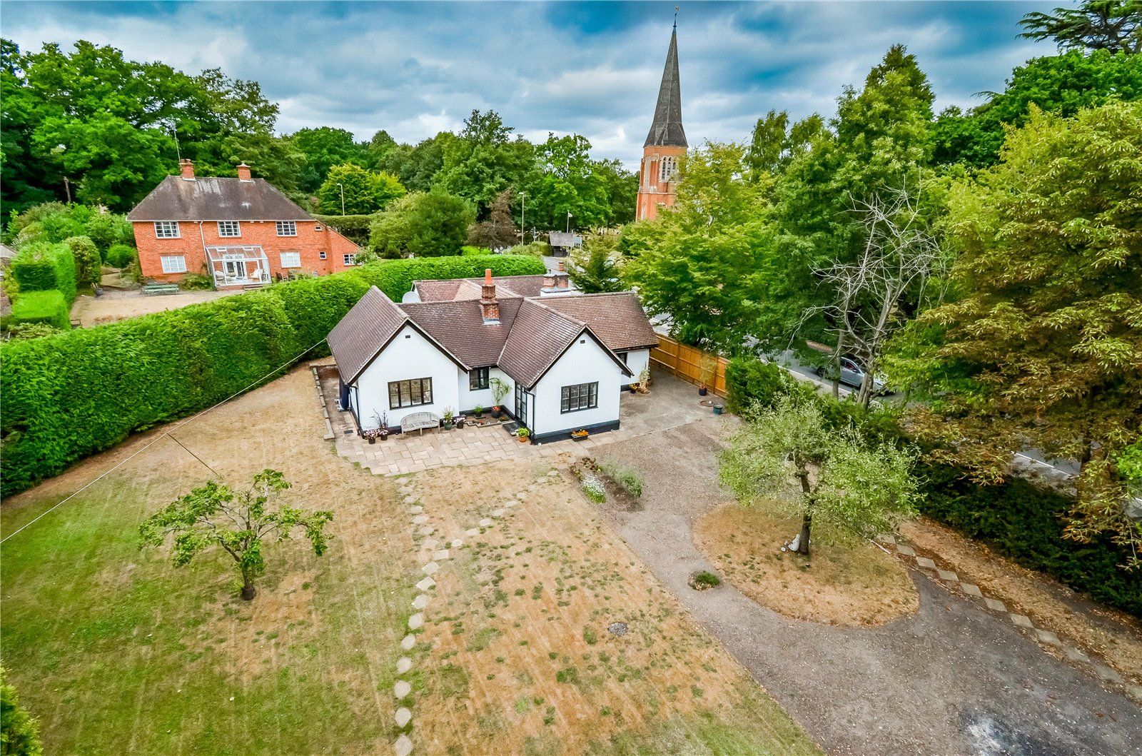 4 bed detached house for sale in Hawley Road, Blackwater, Camberley