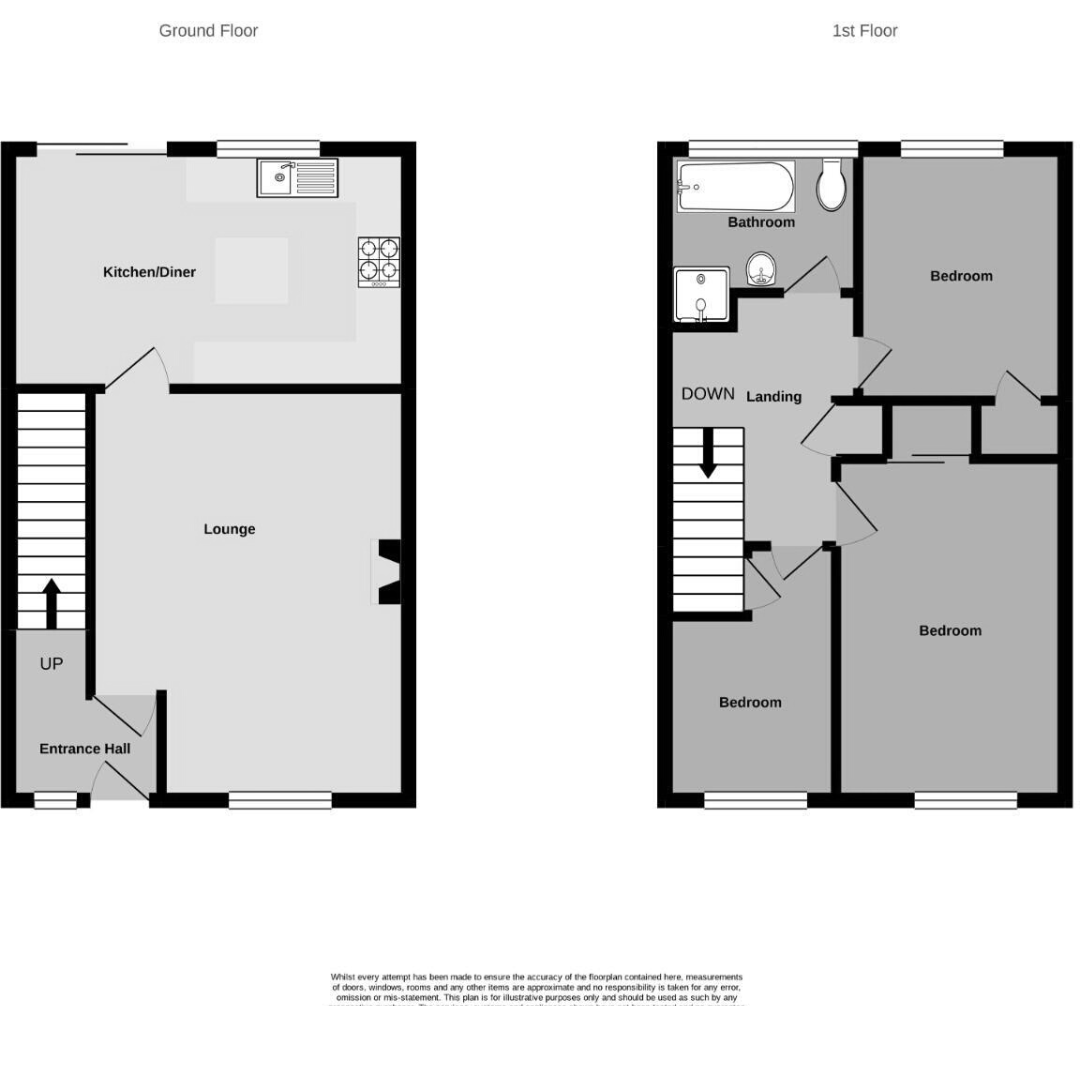 3 bed semidetached house for sale in Derby Road, Darland, Gillingham