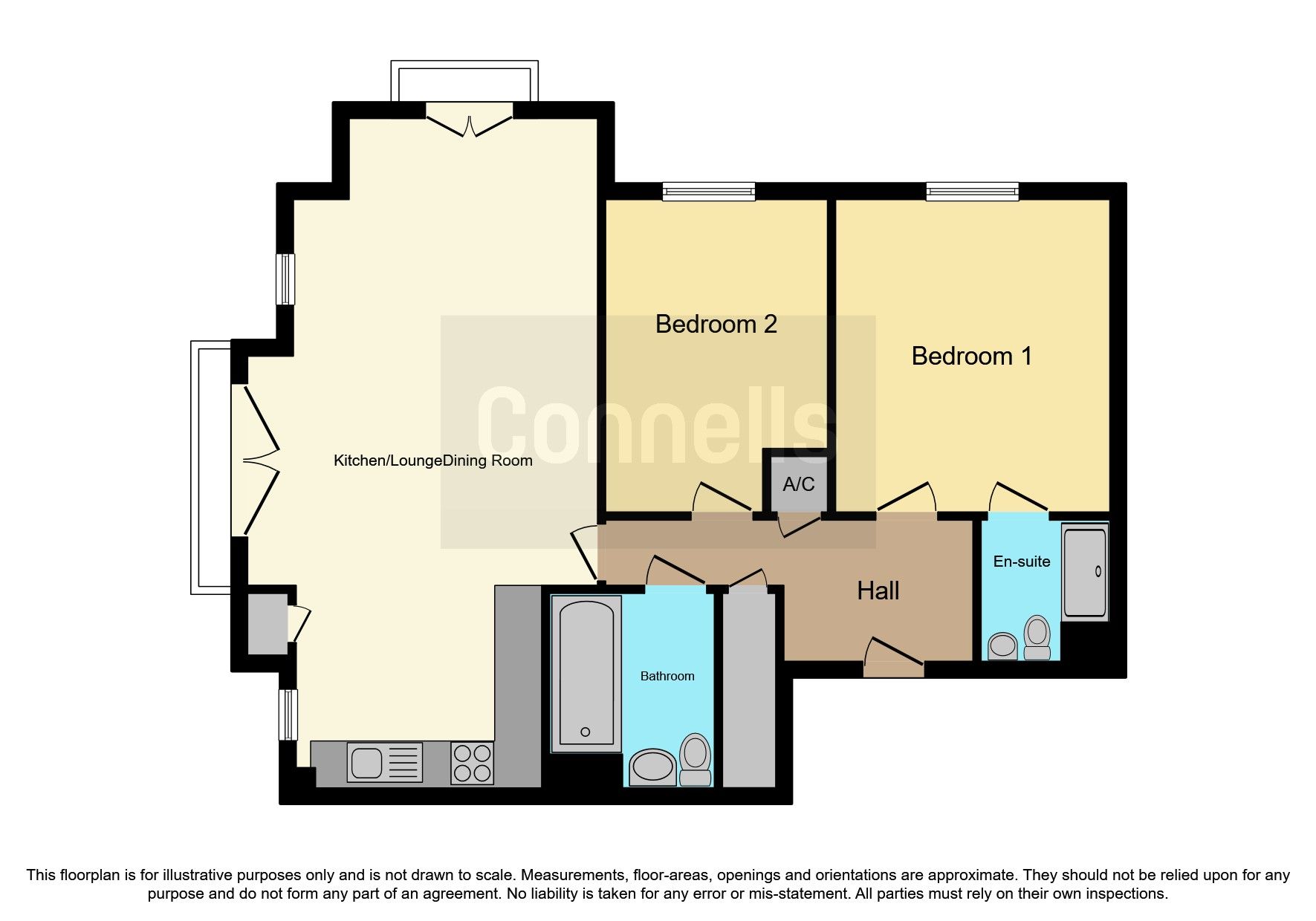 2 bed flat for sale in Wills Crescent, Leybourne, West Malling ME19
