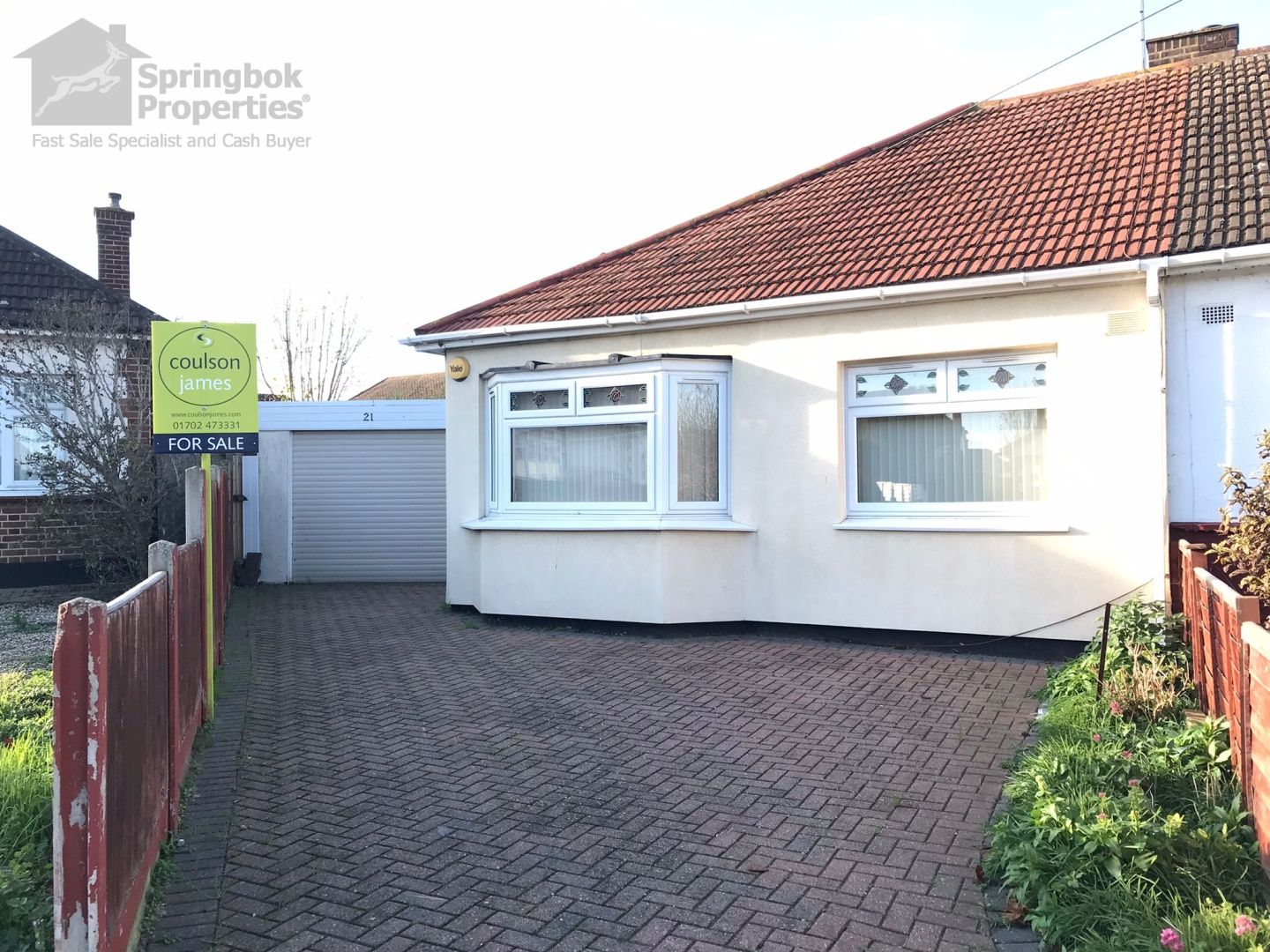 2 bed semidetached house for sale in Dulverton Close, SouthendOnSea