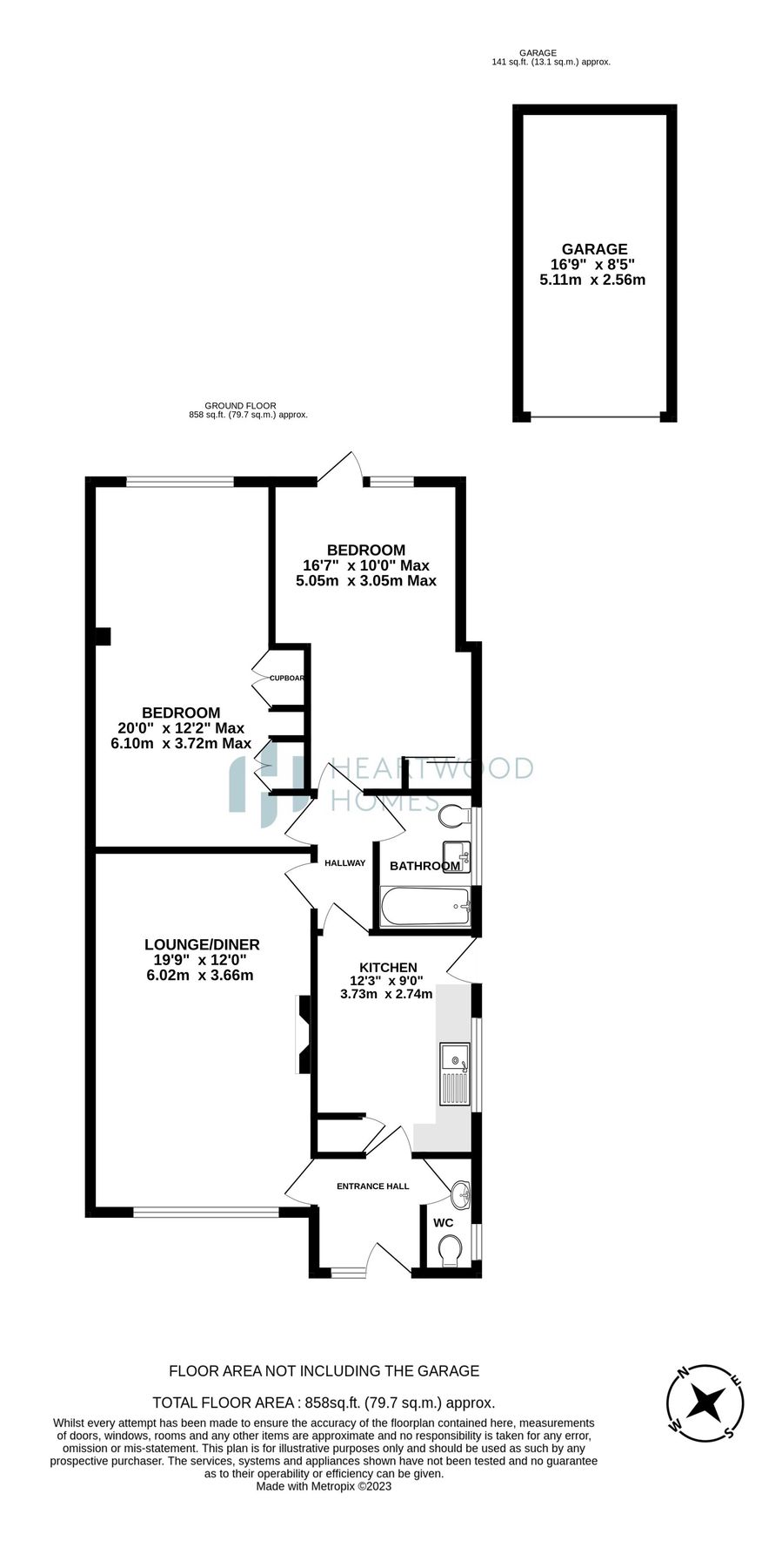 2 bed semidetached bungalow for sale in Colney Heath Lane, St. Albans