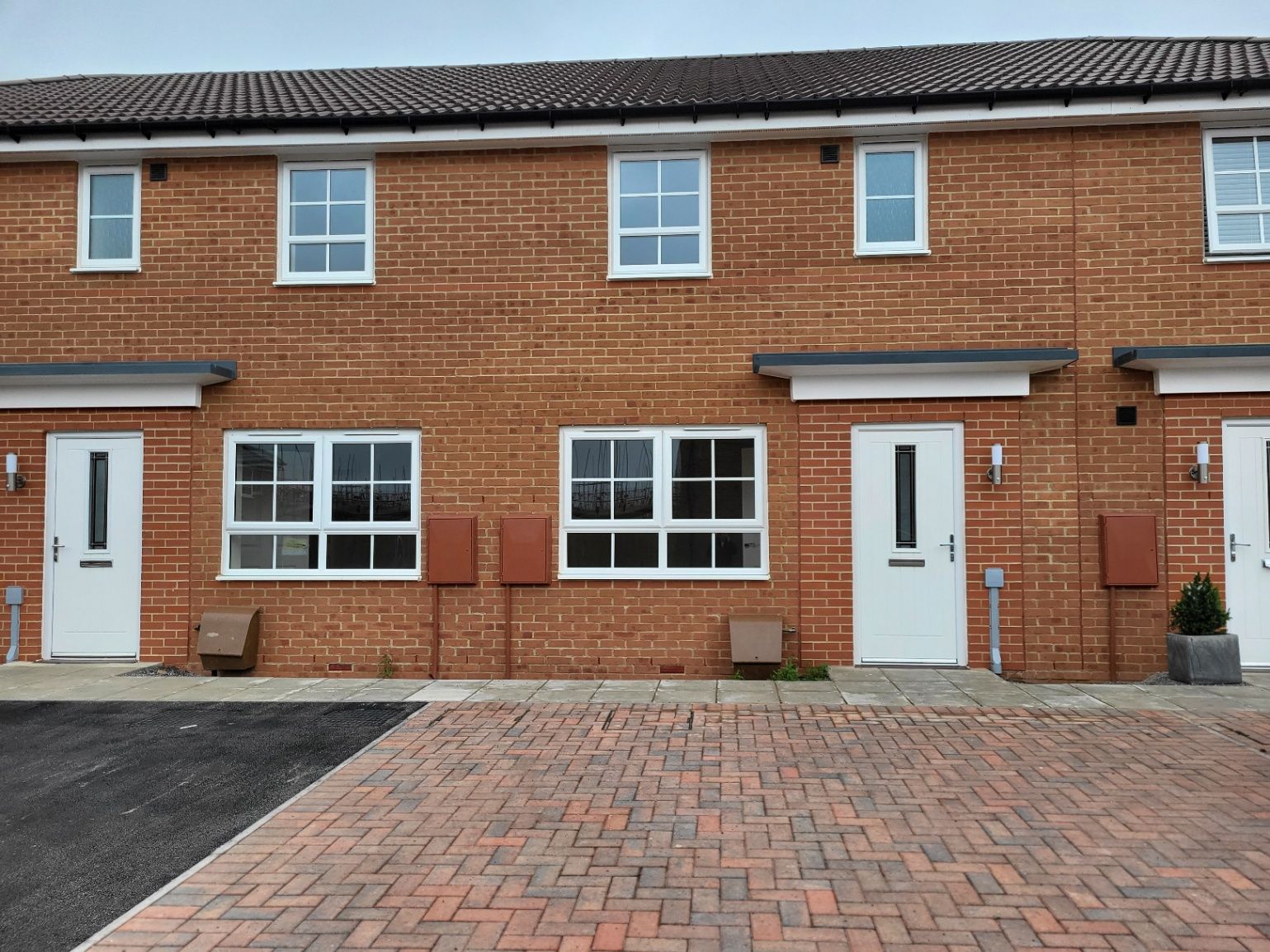New home, 3 bed terraced house for sale in Bluebell Drive, Pegswood