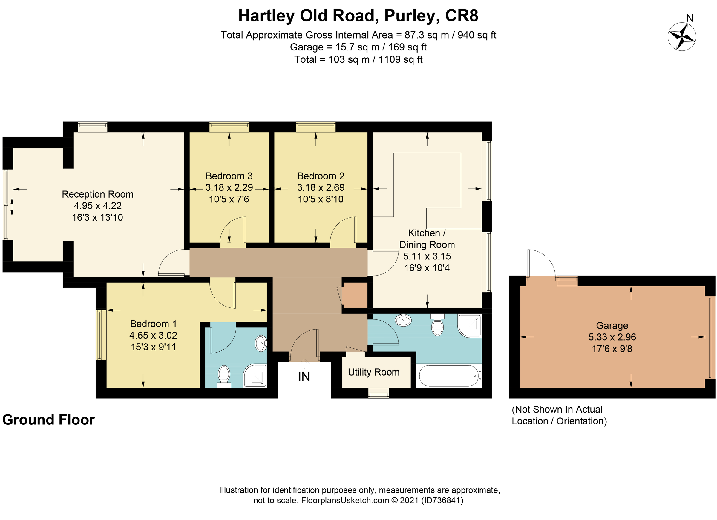 3 bed detached bungalow for sale in Hartley Old Road, Purley CR8 Zoopla