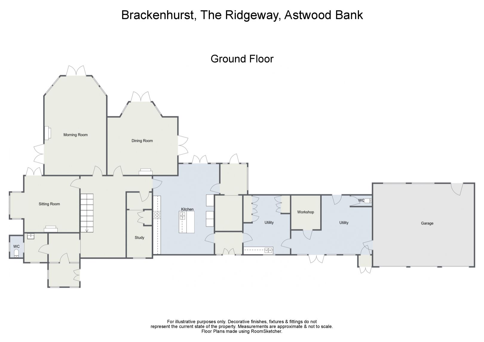 6 bed detached house for sale in The Ridgeway, Astwood Bank, Redditch