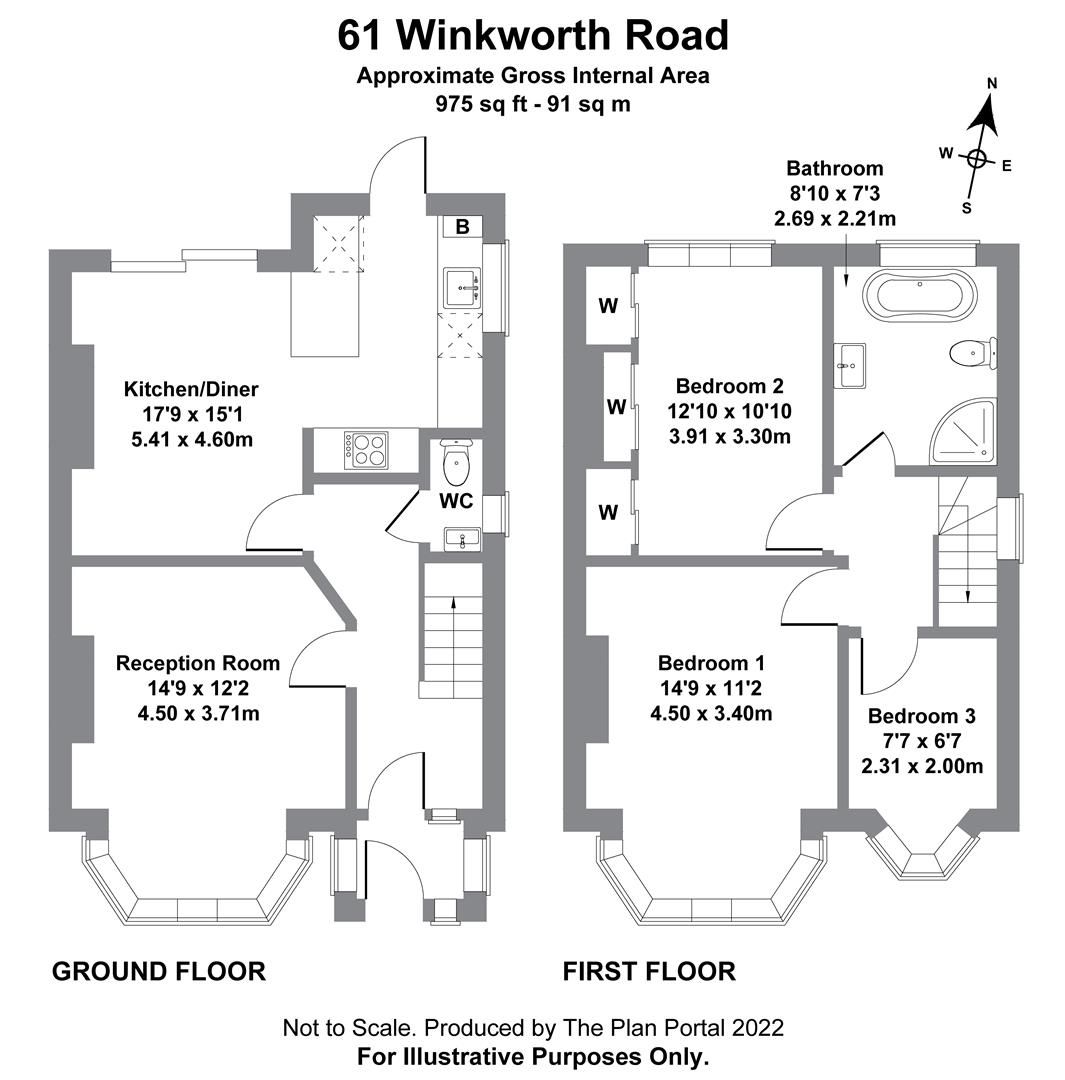 3 bed semidetached house for sale in Winkworth Road, Banstead SM7 Zoopla