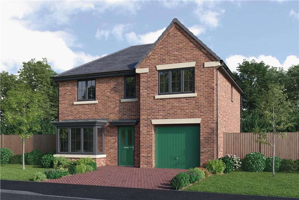 New home, 4 bed detached house for sale in "The Maplewood" at Armstrong