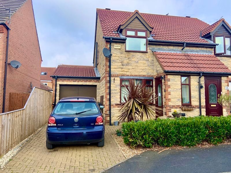 2 bed semidetached house for sale in Kings Road, Forest Hall