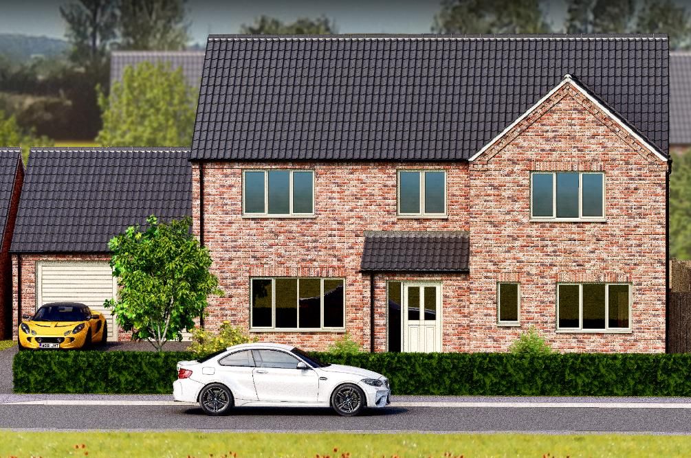 New home, 4 bed detached house for sale in Boston Road, Gosberton PE11