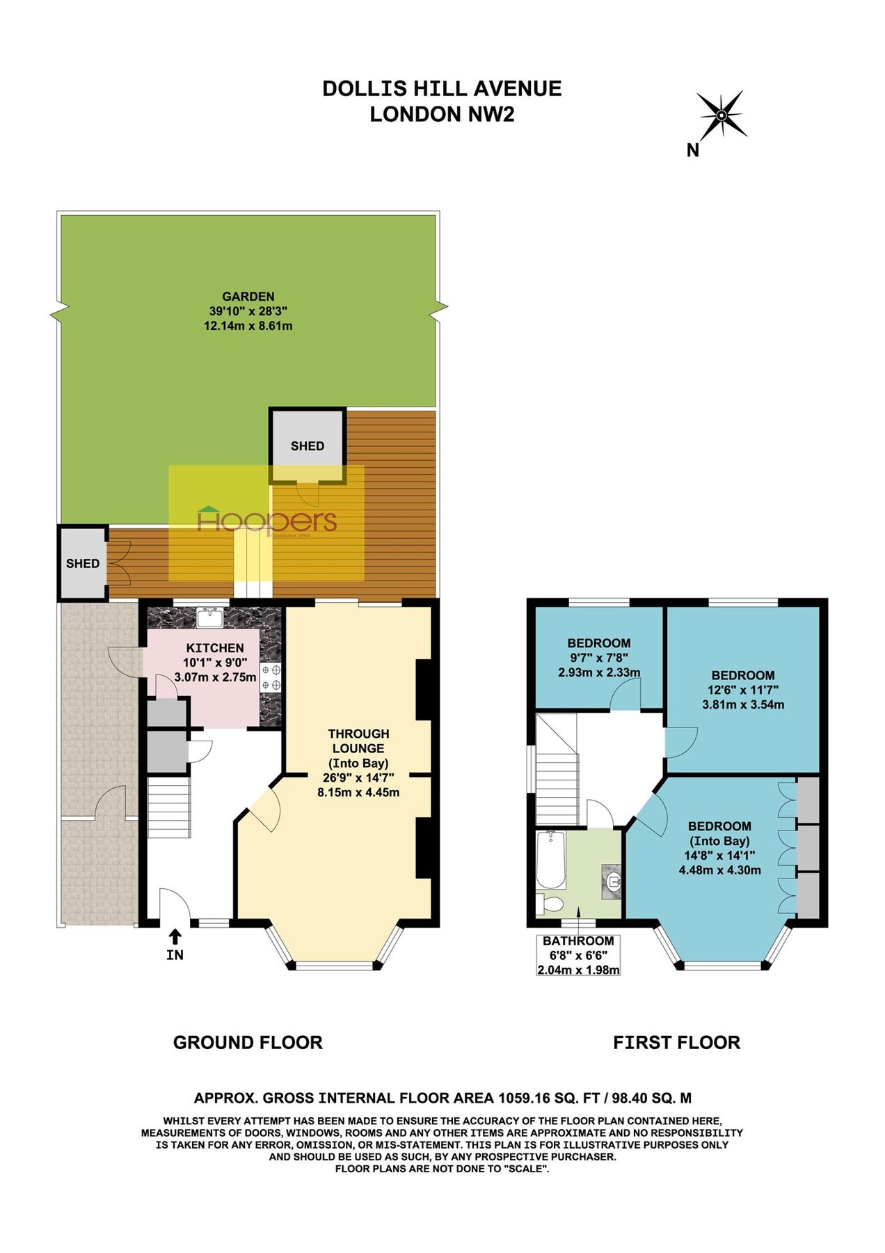 3 bed semidetached house for sale in Dollis Hill Avenue, London NW2