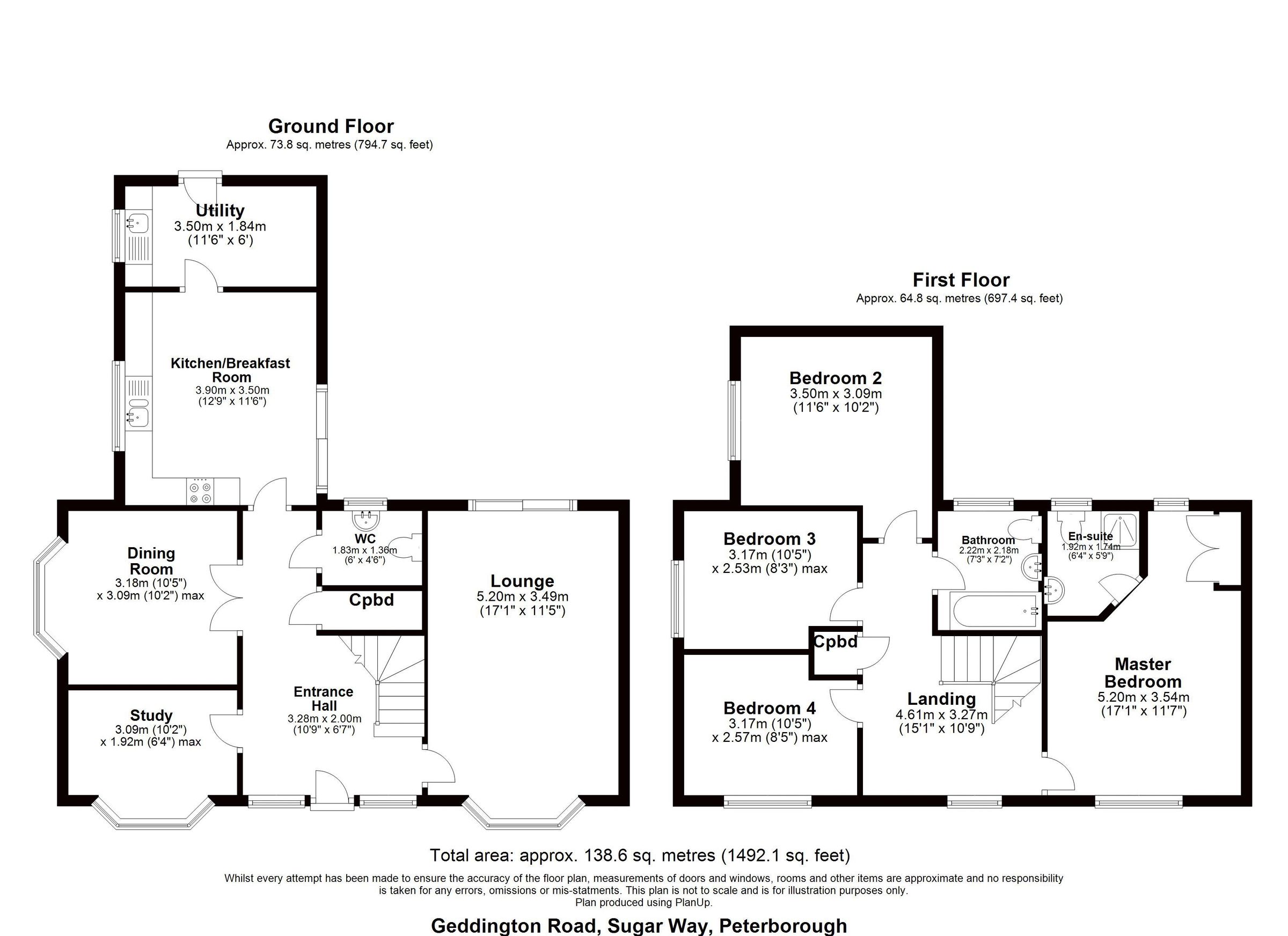 4 bed detached house to rent in Geddington Road, Sugar Way