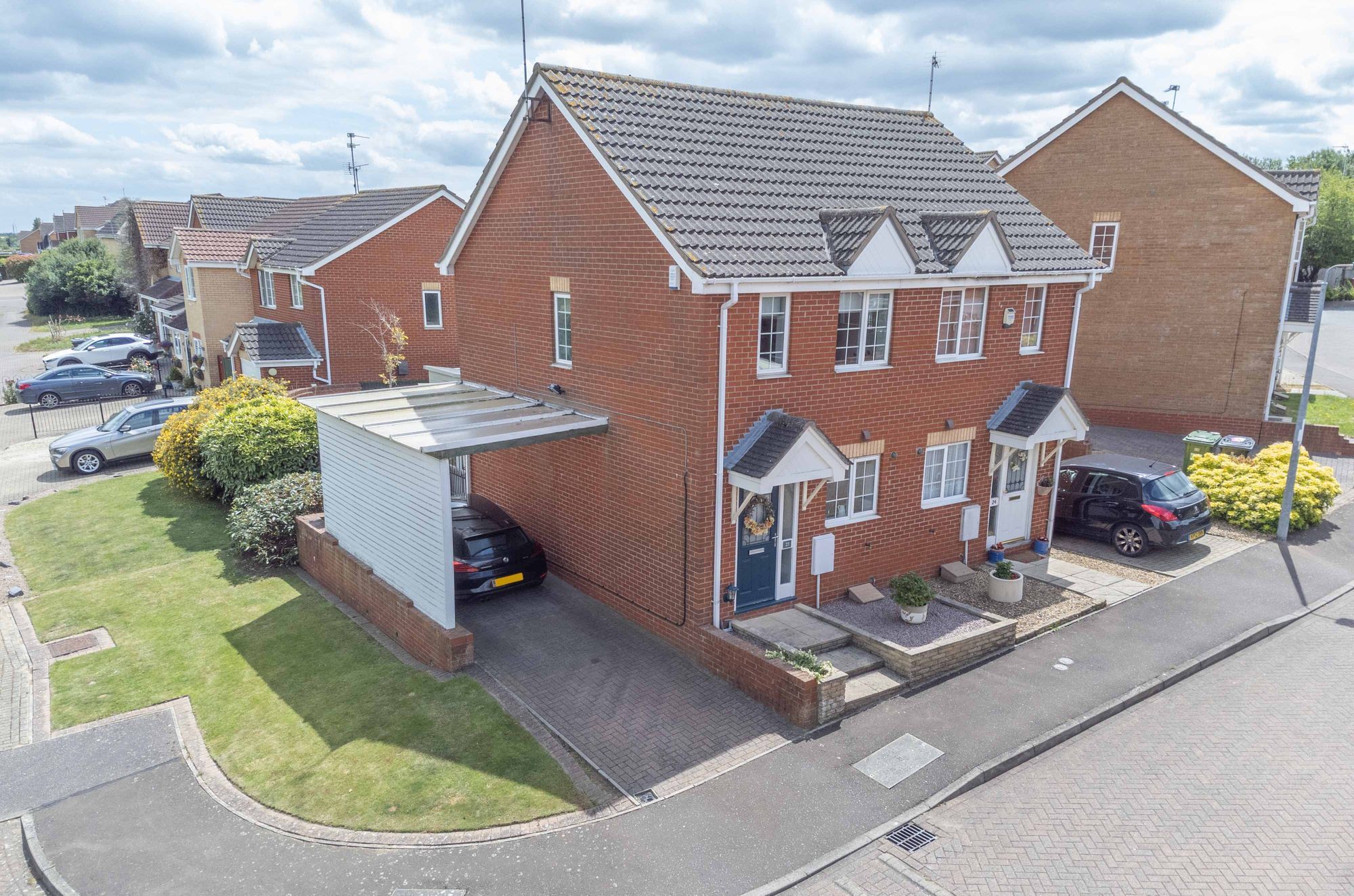 2 bed semidetached house for sale in Kedleston Road, Park Farm PE2